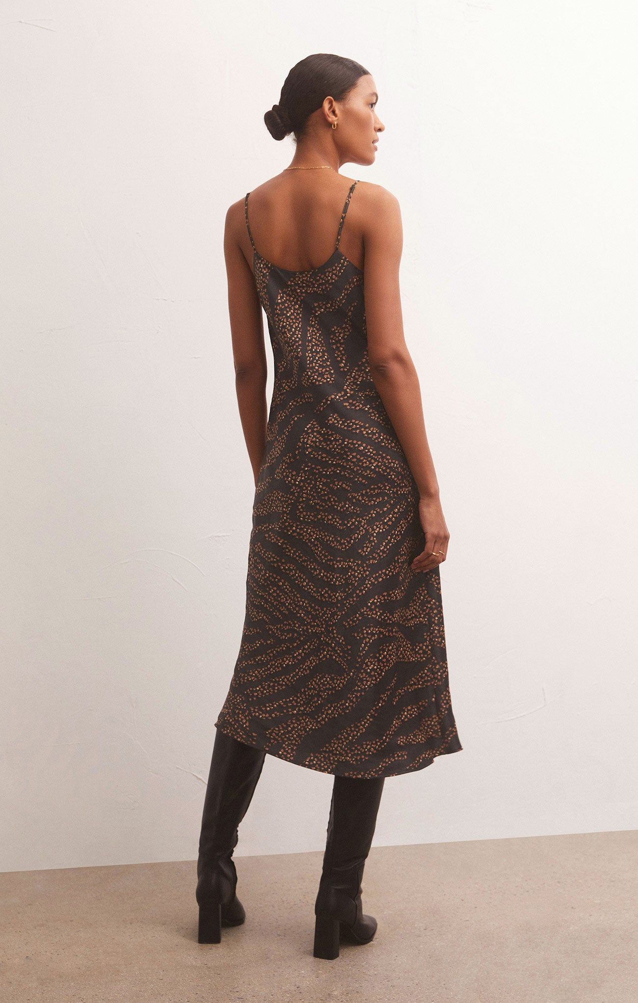 Lark Wild Dot Slip Midi Dress sold by Z Supply product image thumbnail 2