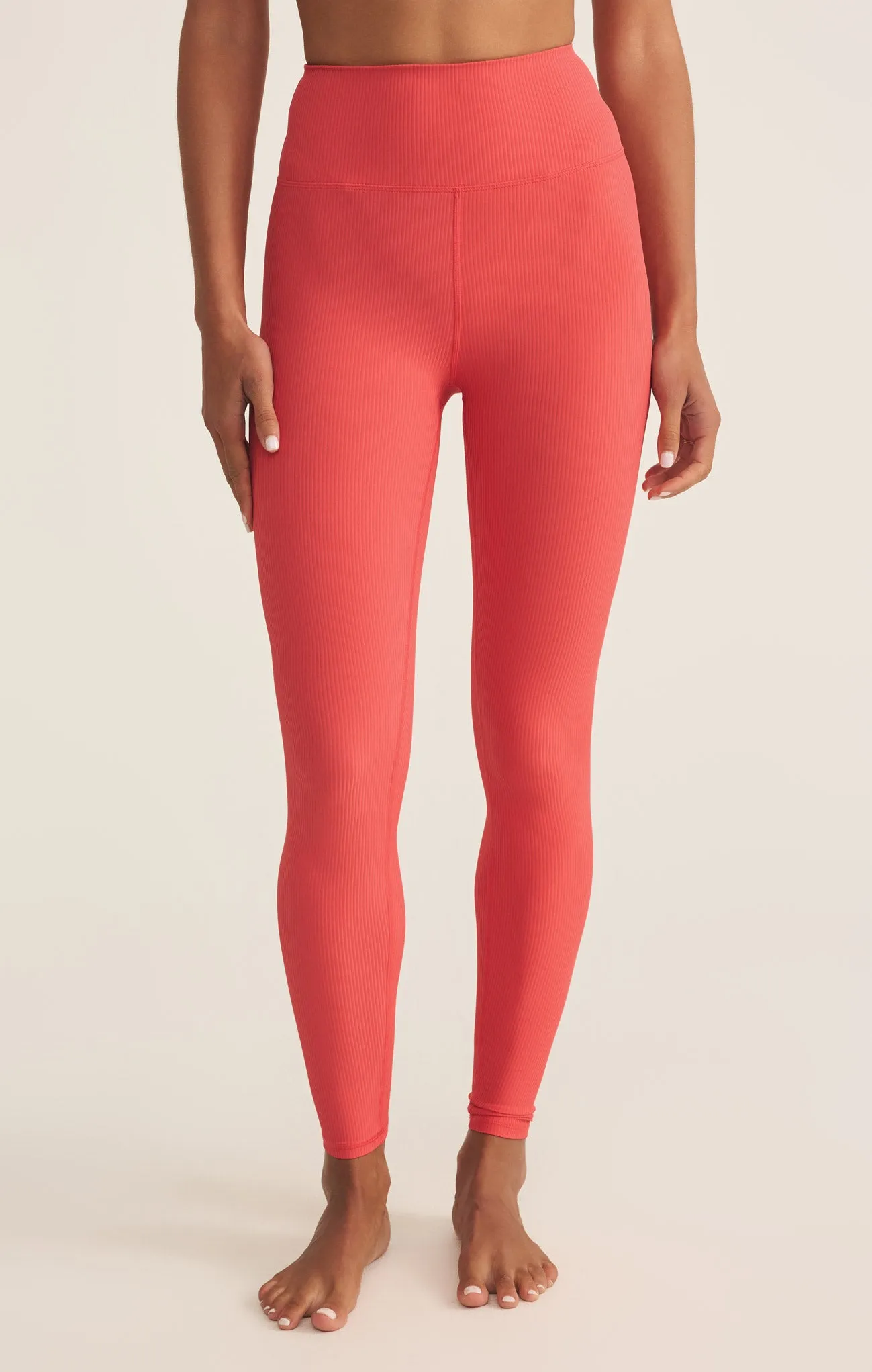 Sporty Ribbed Ankle Legging sold by Z Supply