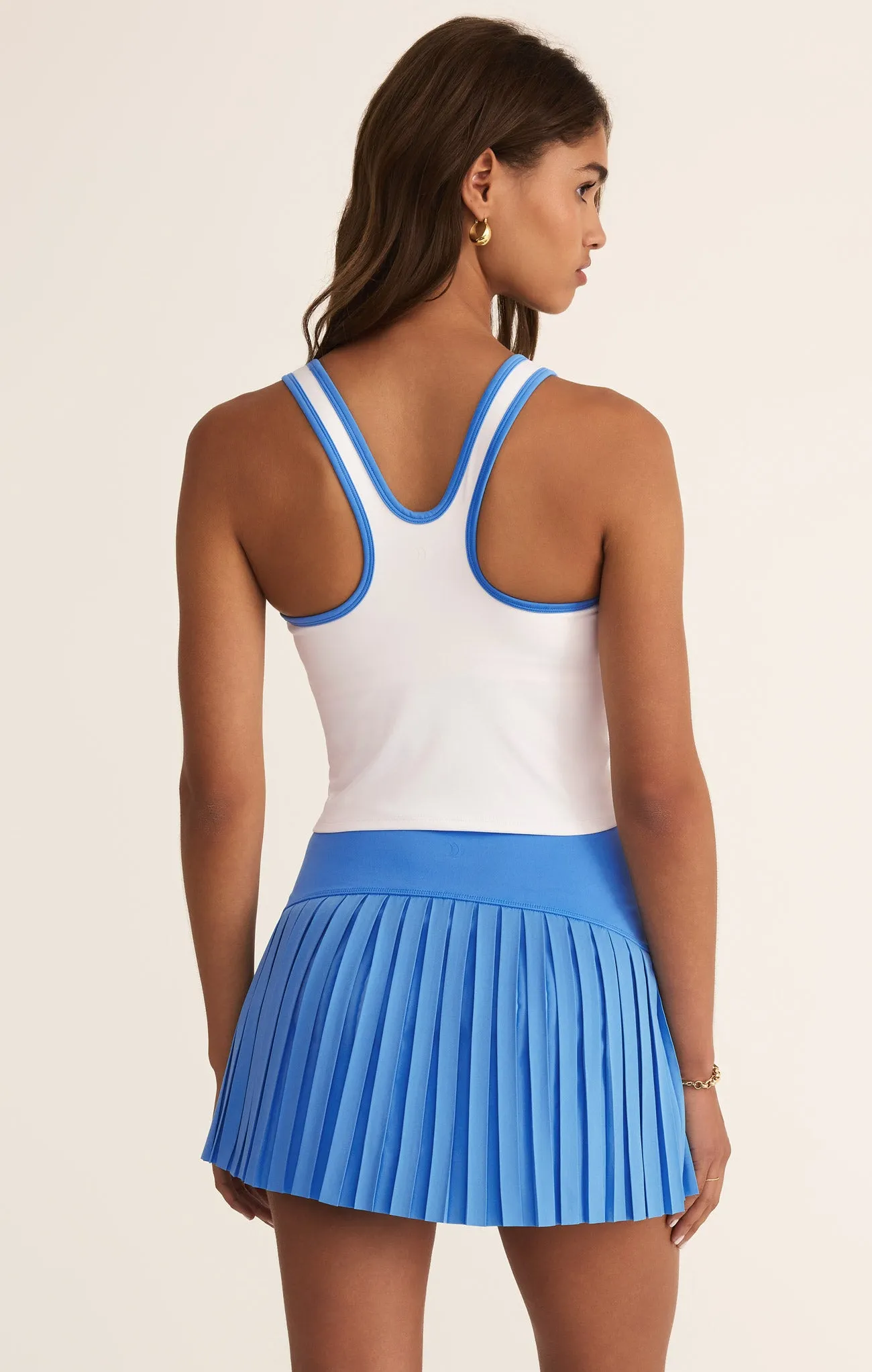 Set Match Cropped Tank Bra sold by Z Supply product image thumbnail 2