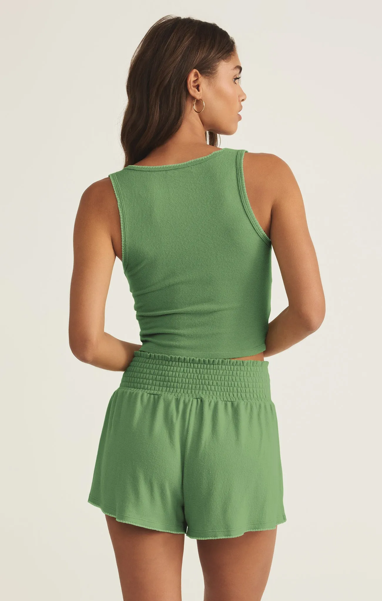 Casa Whipstitch Silky Jersey Tank sold by Z Supply product image thumbnail 2