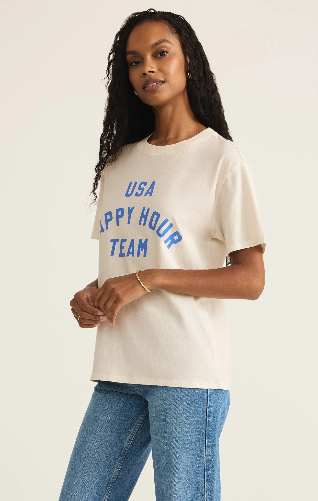 Team Happy Boyfriend Tee sold by Z Supply product image thumbnail 3