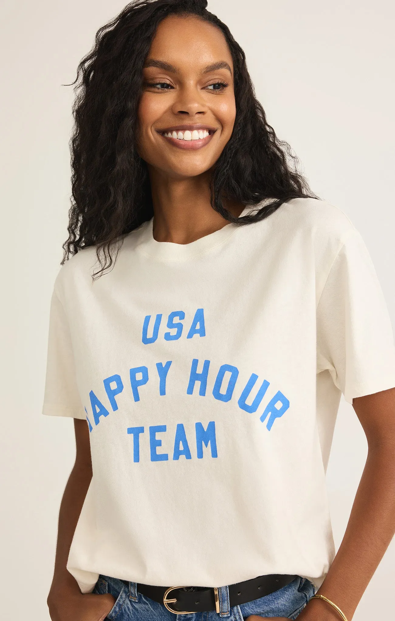 Team Happy Boyfriend Tee sold by Z Supply product image thumbnail 5