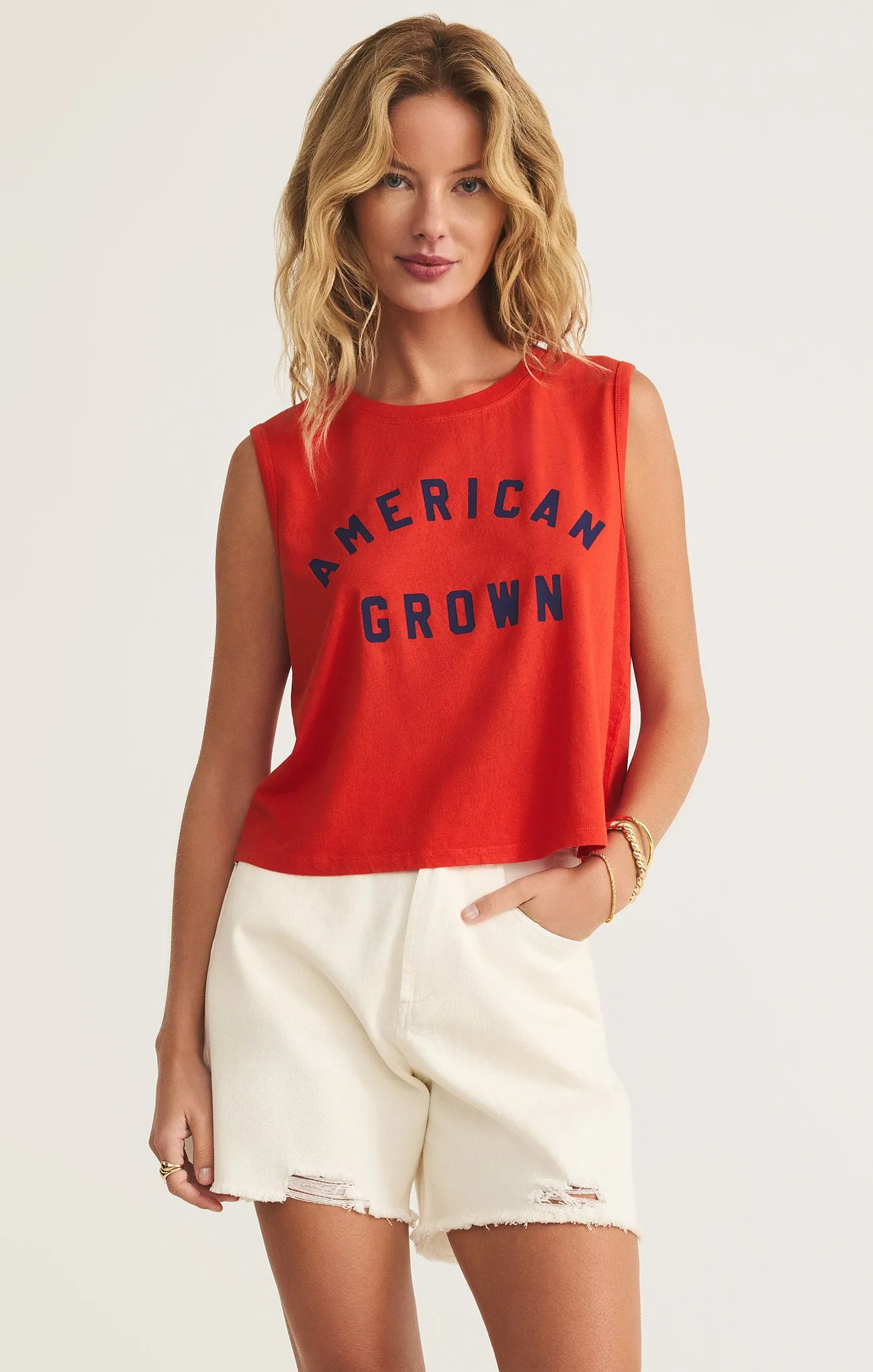 American Grown La Mer Tank sold by Z Supply