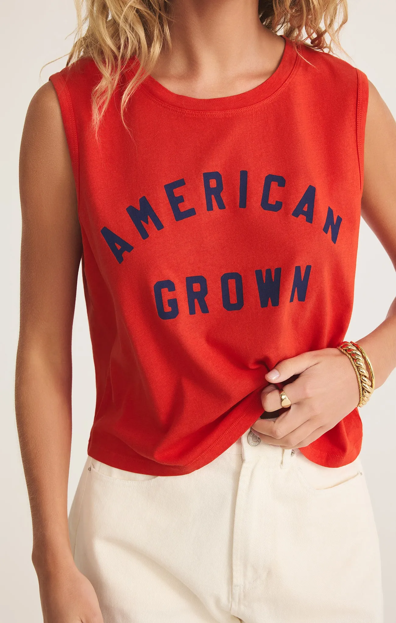 American Grown La Mer Tank sold by Z Supply product image thumbnail 5