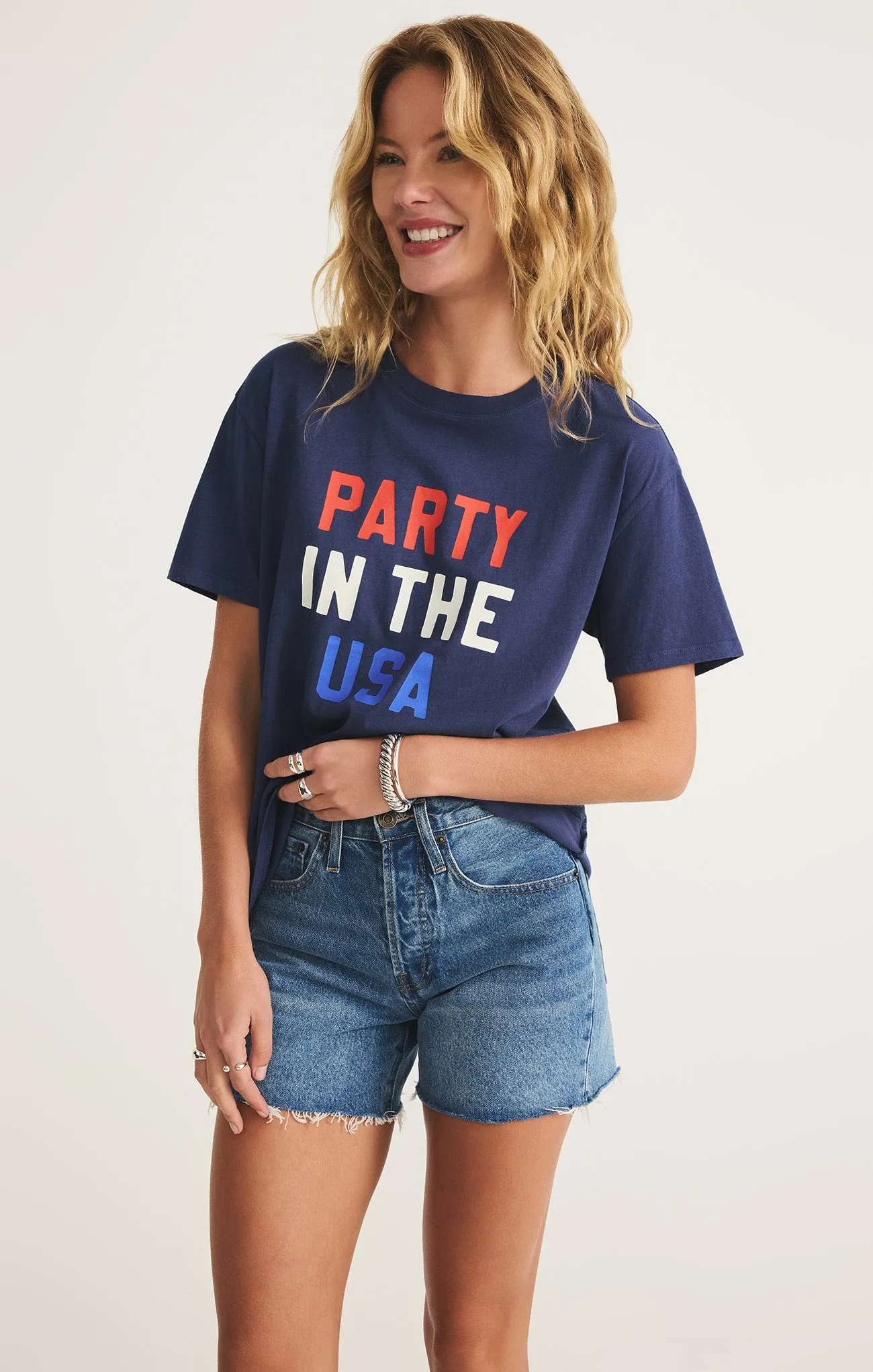 Party Boyfriend Tee sold by Z Supply product image thumbnail 5