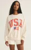 Flag Sunday Sweatshirt sold by Z Supply