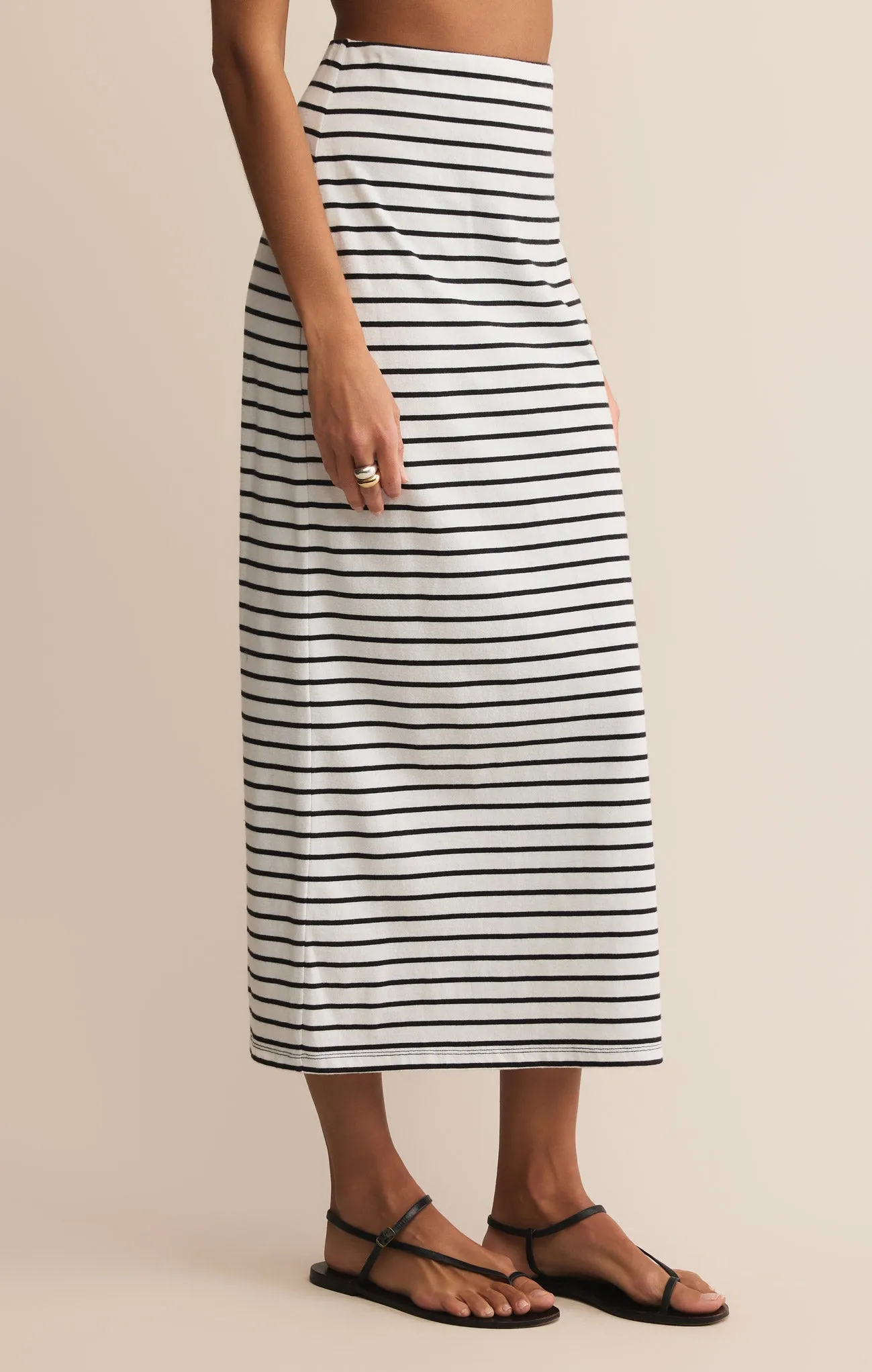 Gail Stripe Midi Skirt sold by Z Supply product image thumbnail 3