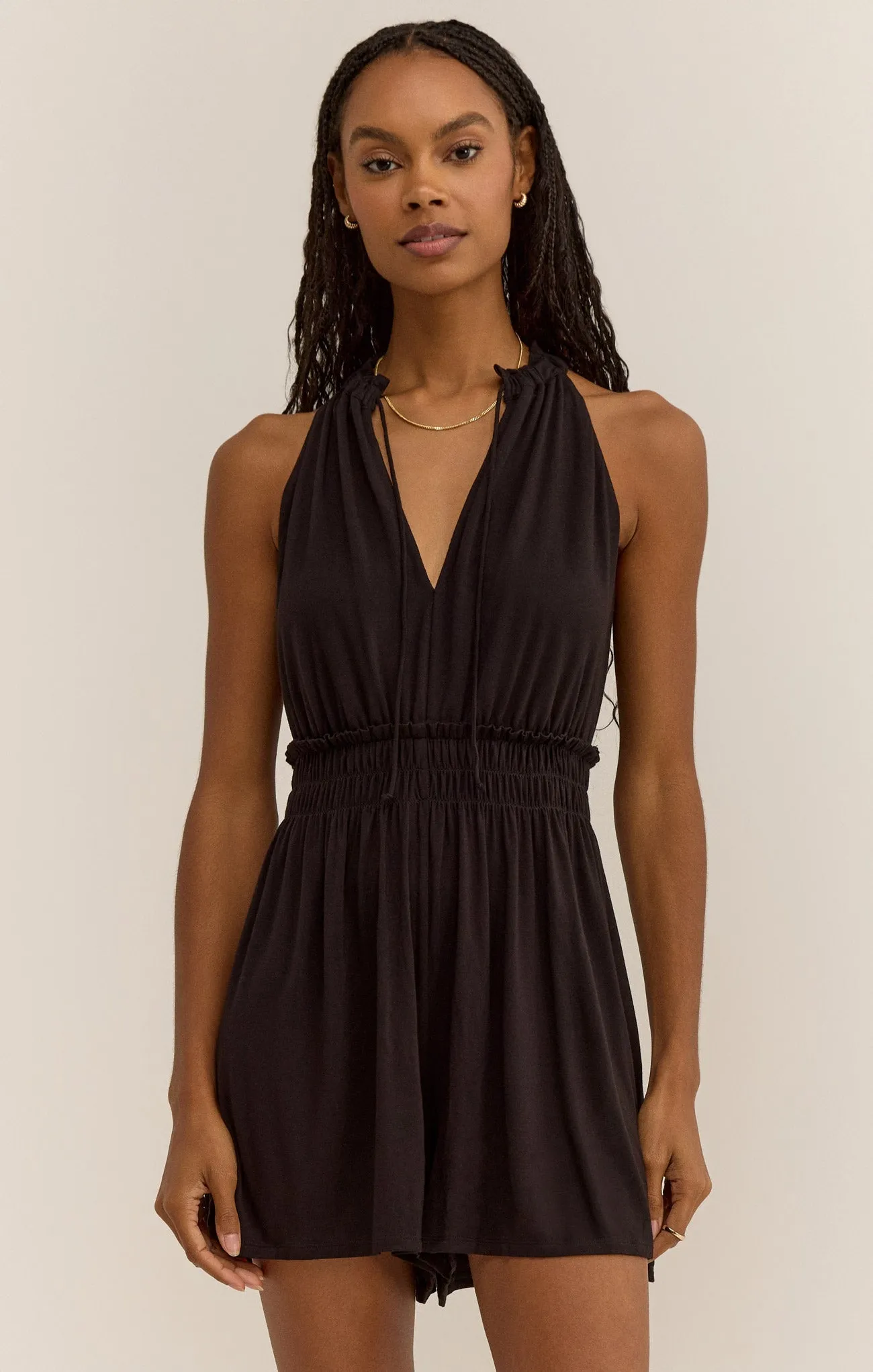 Rhea Sleek Jersey Romper sold by Z Supply