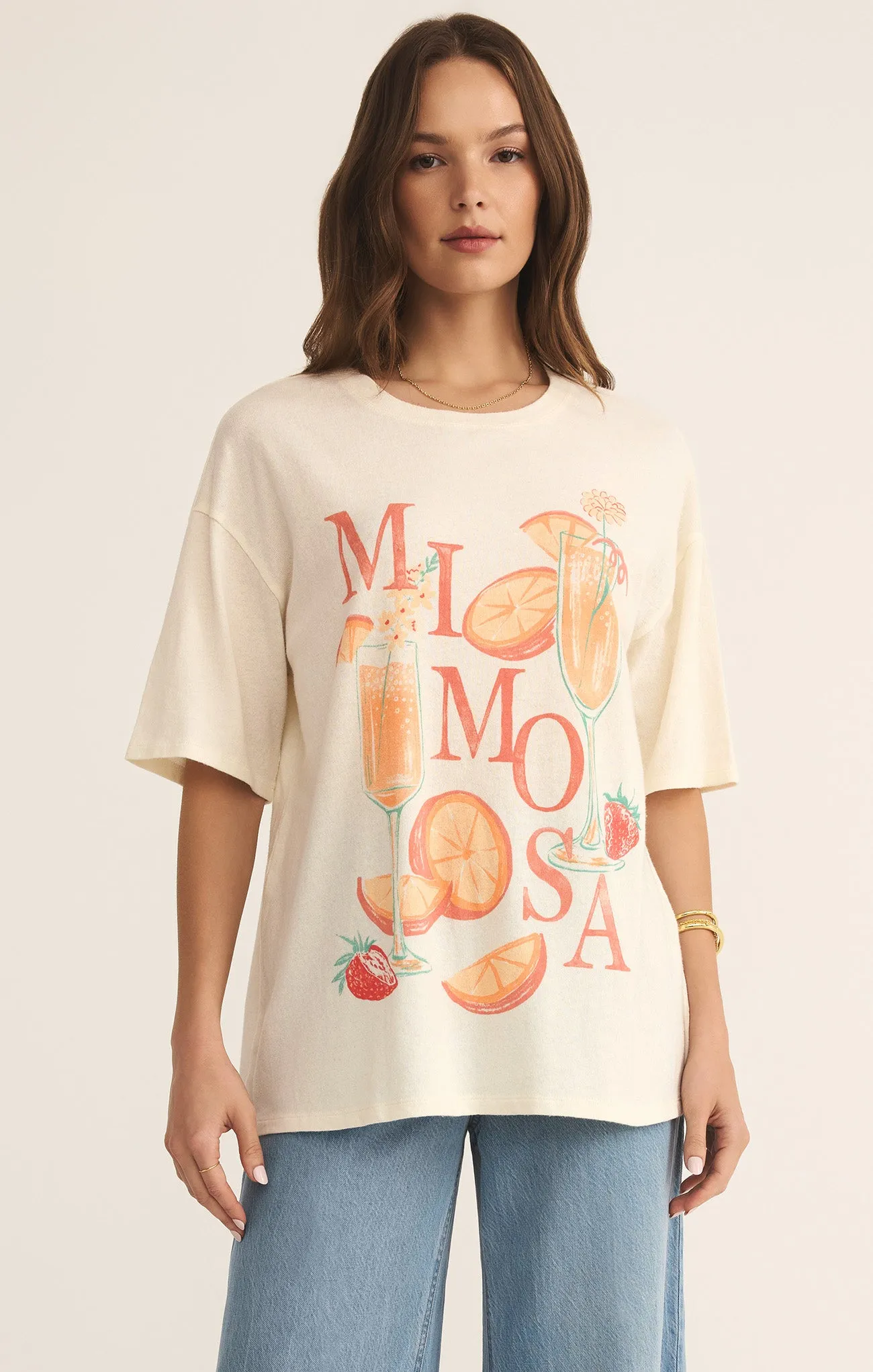 Mimosa SoCal Oversized Tee sold by Z Supply