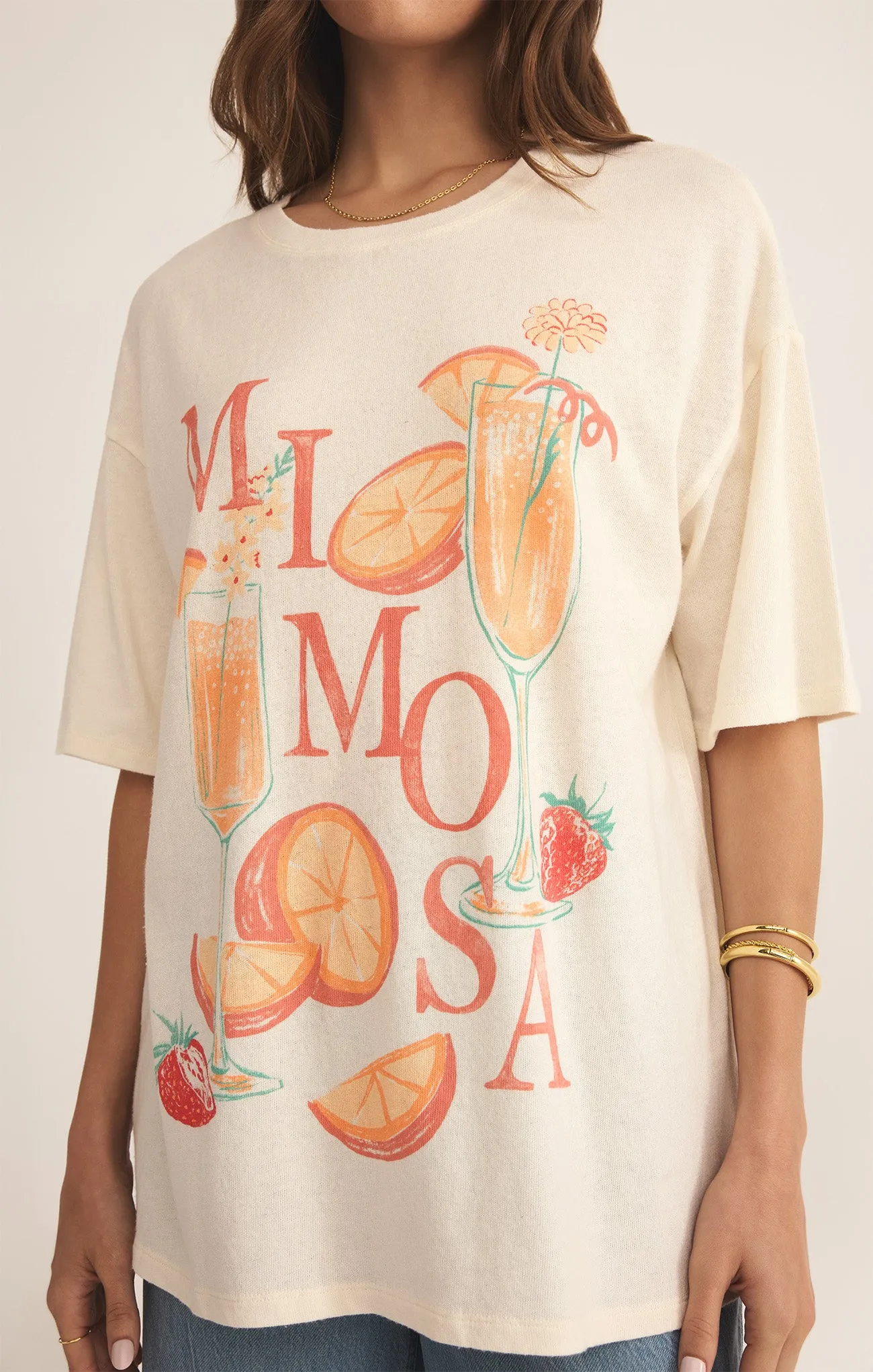 Mimosa SoCal Oversized Tee sold by Z Supply product image thumbnail 5