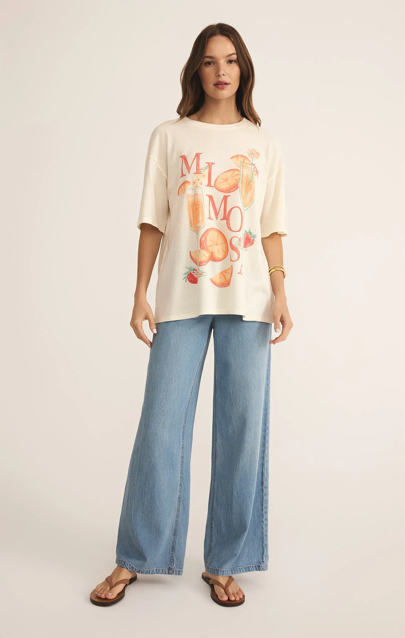 Mimosa SoCal Oversized Tee sold by Z Supply product image thumbnail 4