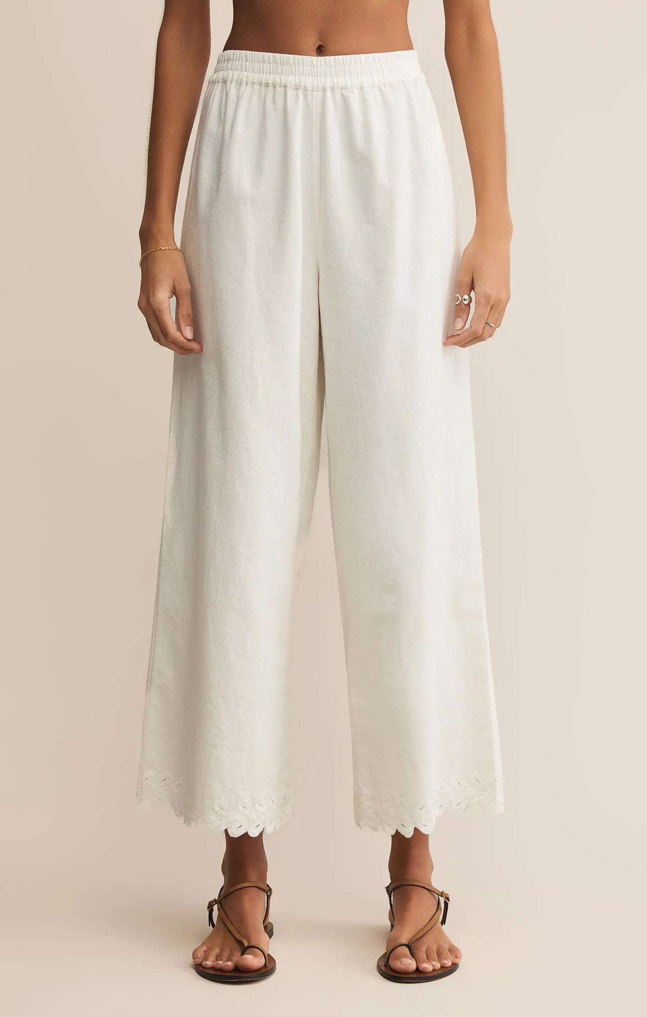 Pesaro Embroidered Linen Pant sold by Z Supply product image thumbnail 3