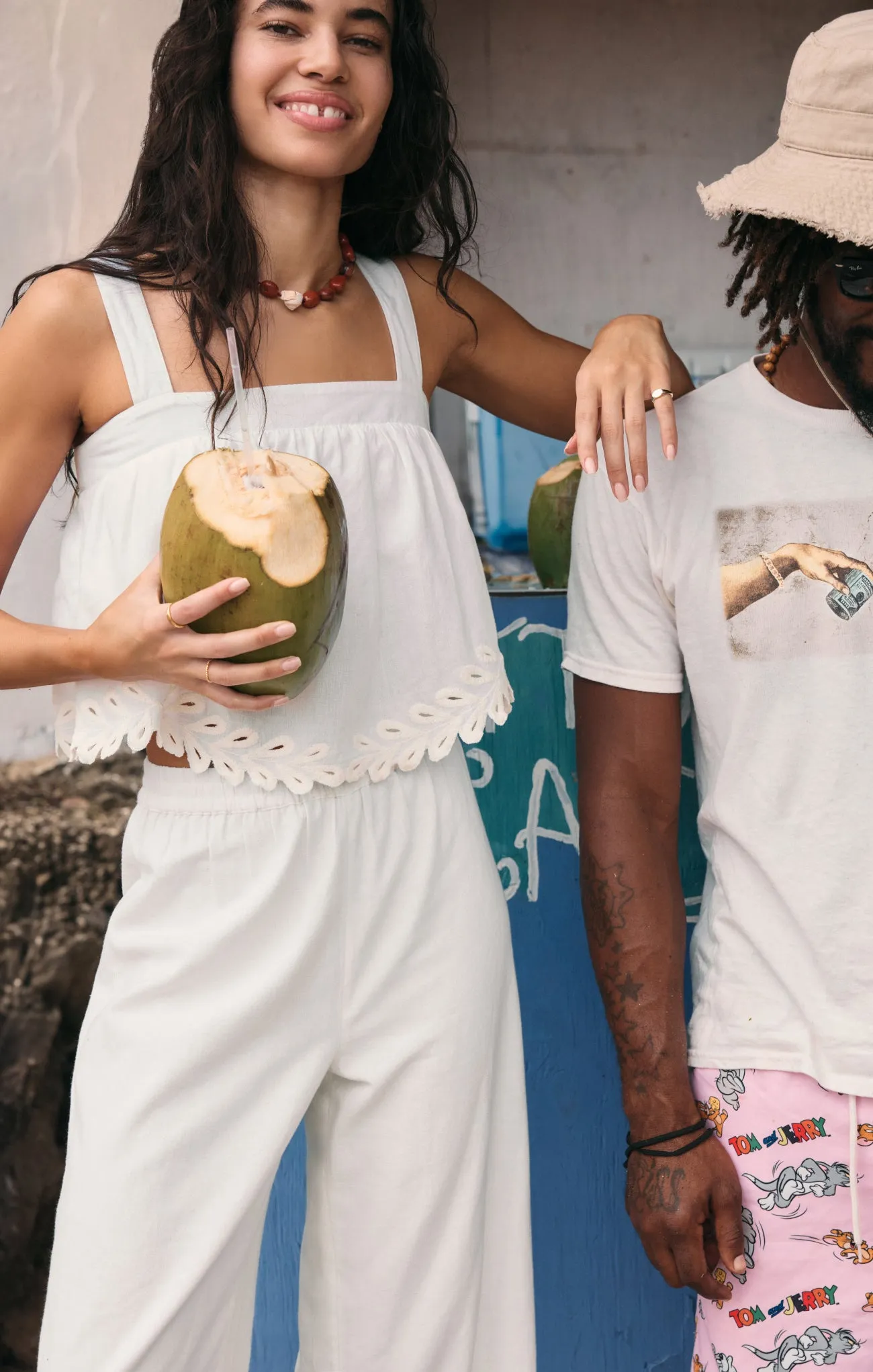 Pesaro Embroidered Linen Pant sold by Z Supply product image thumbnail 2