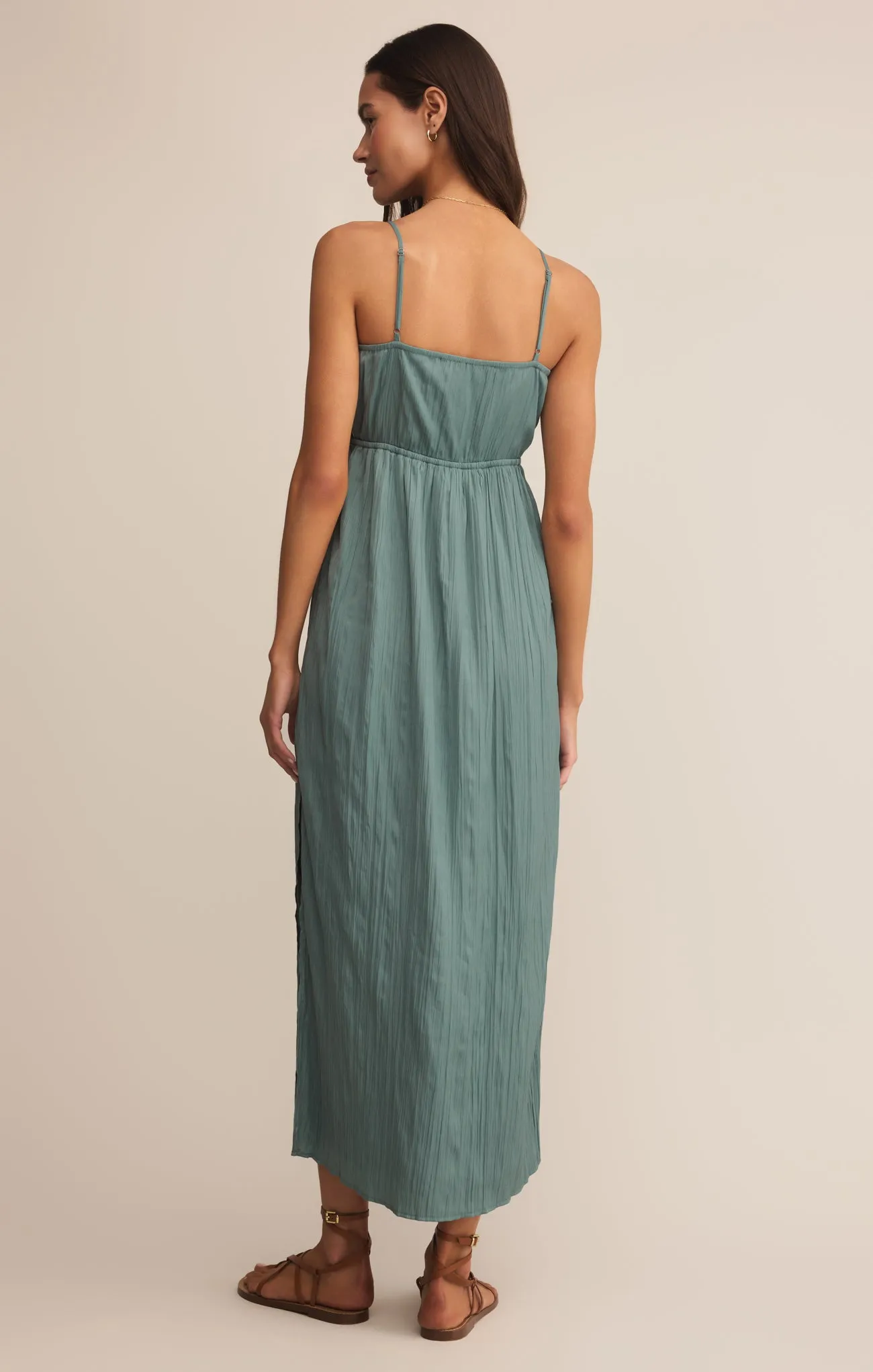 Manon Satin Maxi Dress sold by Z Supply product image thumbnail 2