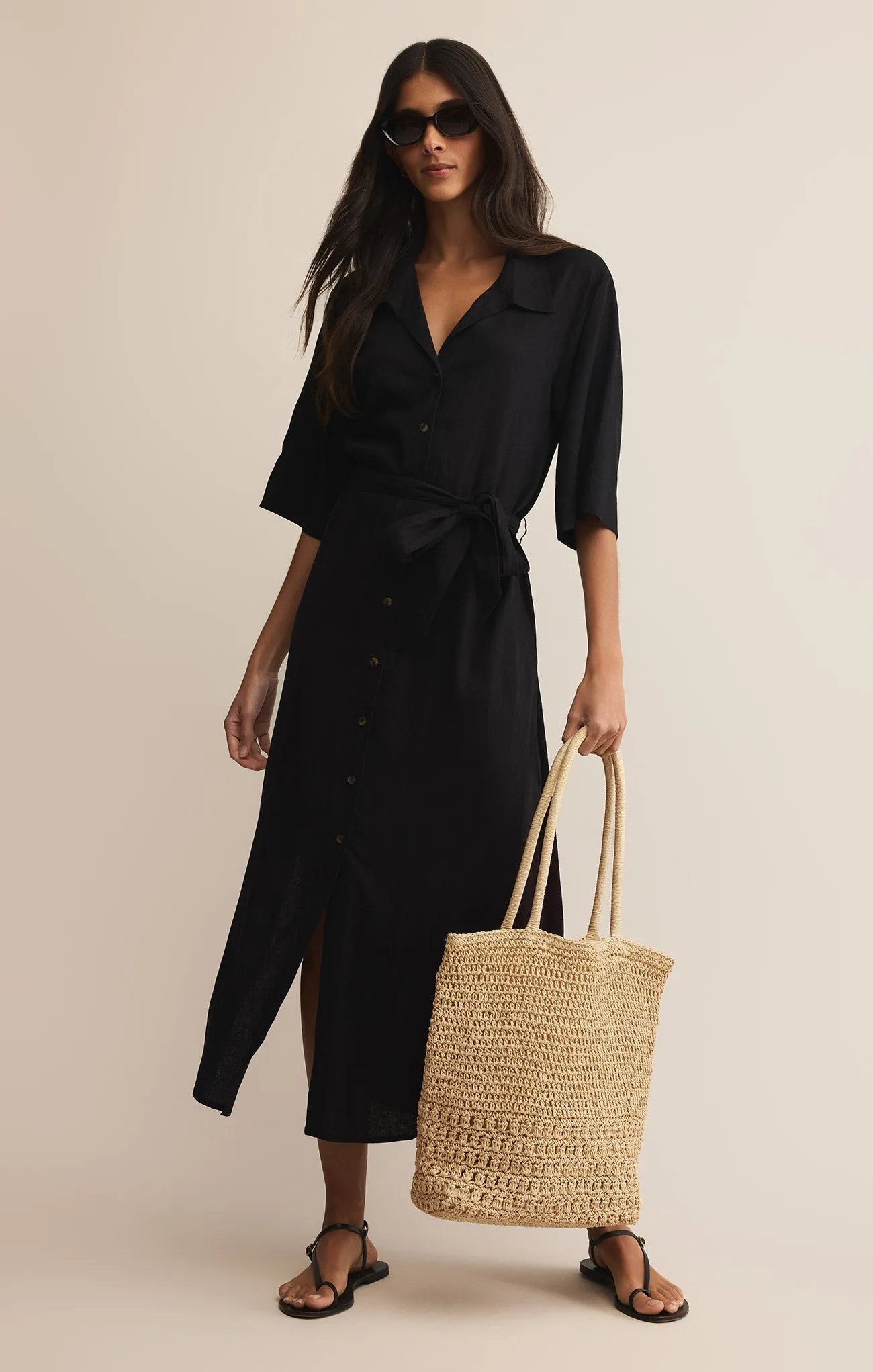 Adobe Straw Bag sold by Z Supply product image thumbnail 2