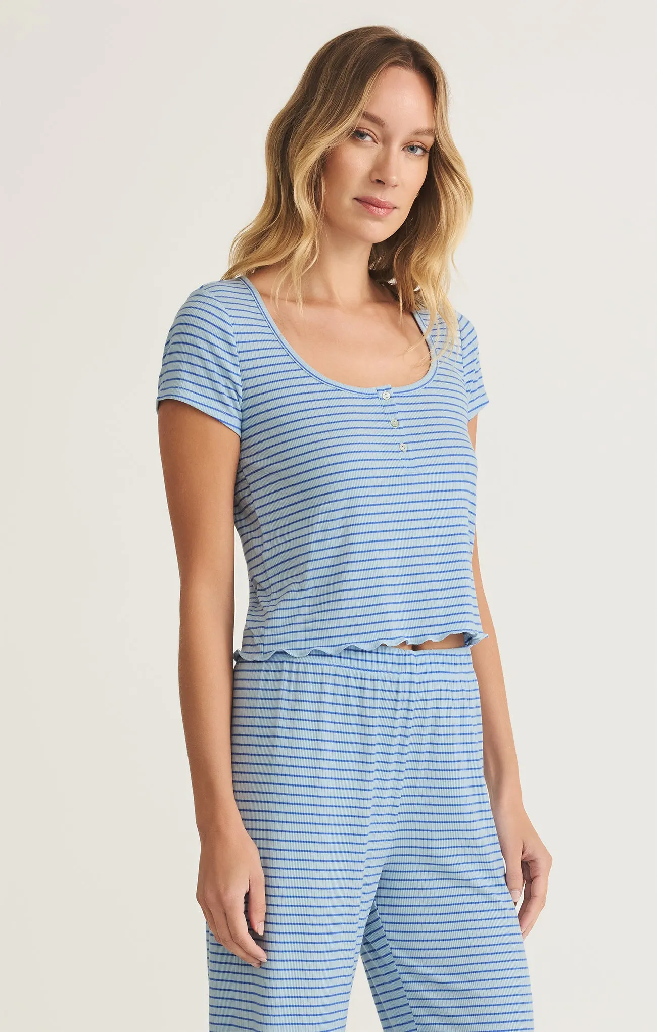 Sail Away Striped Rib Top sold by Z Supply product image thumbnail 3