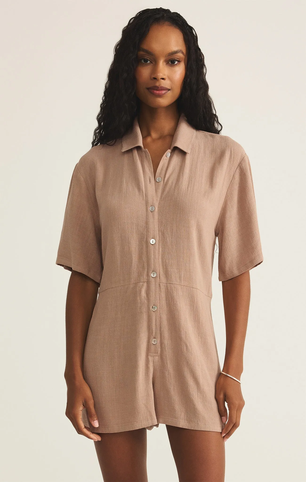 Marcell Button Up Romper sold by Z Supply
