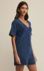 Enid Knit Denim Romper sold by Z Supply