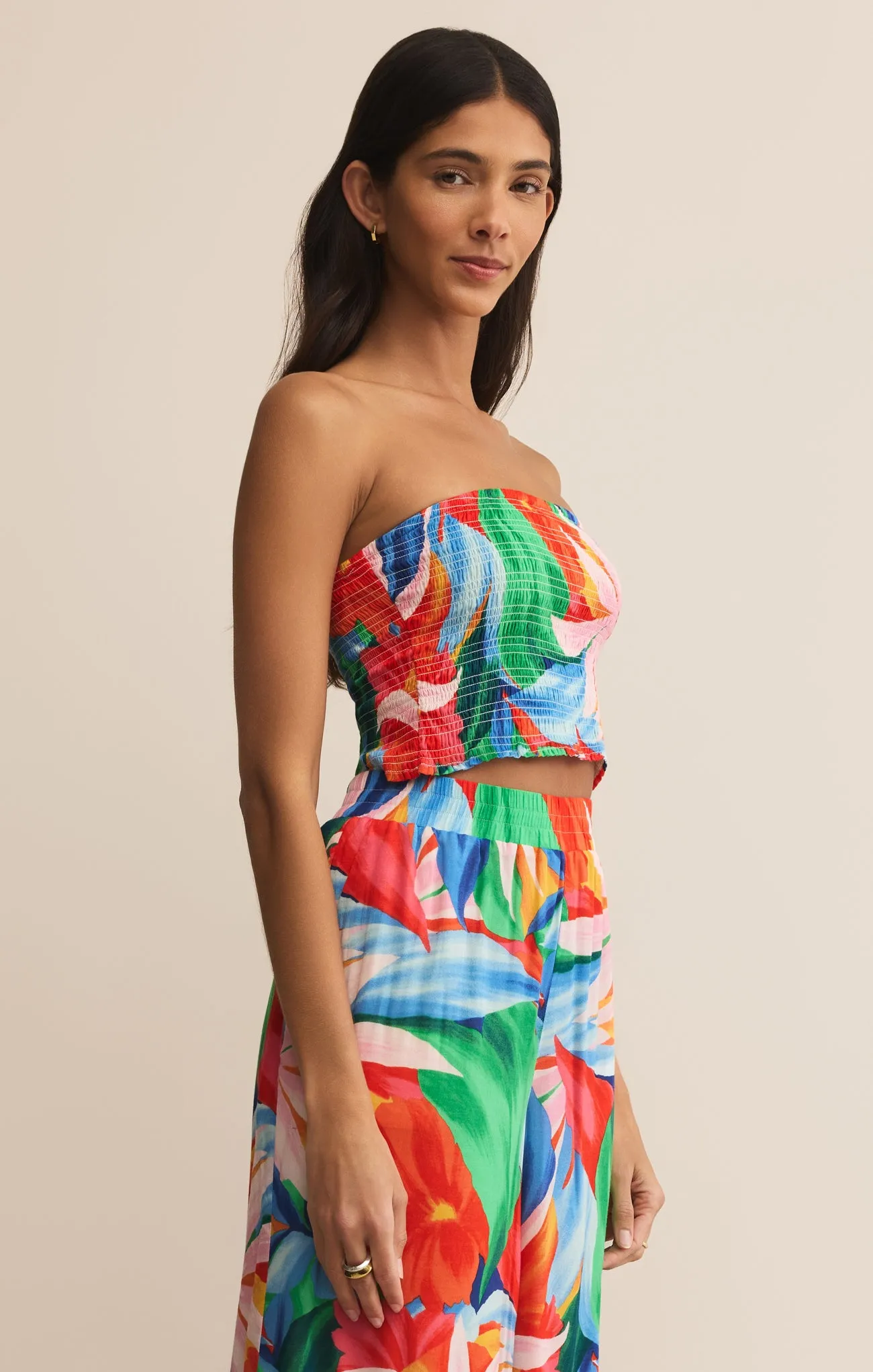 Bijou Villa Floral Tube Top sold by Z Supply product image thumbnail 4