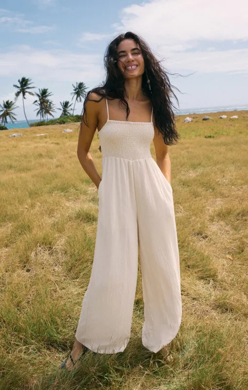 Beachside Smocked Jumpsuit sold by Z Supply
