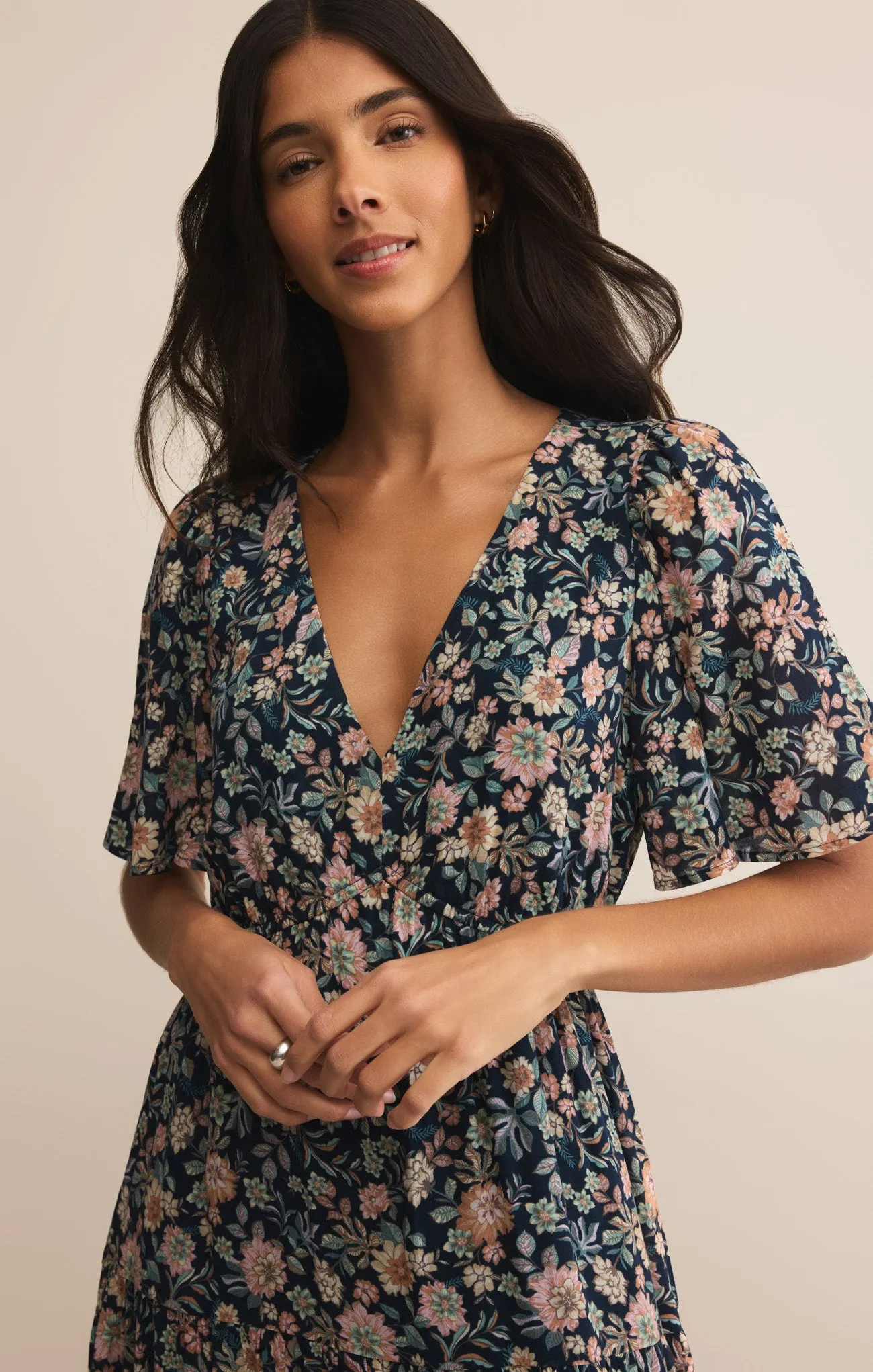 Kat Printed Midi Dress sold by Z Supply product image thumbnail 5