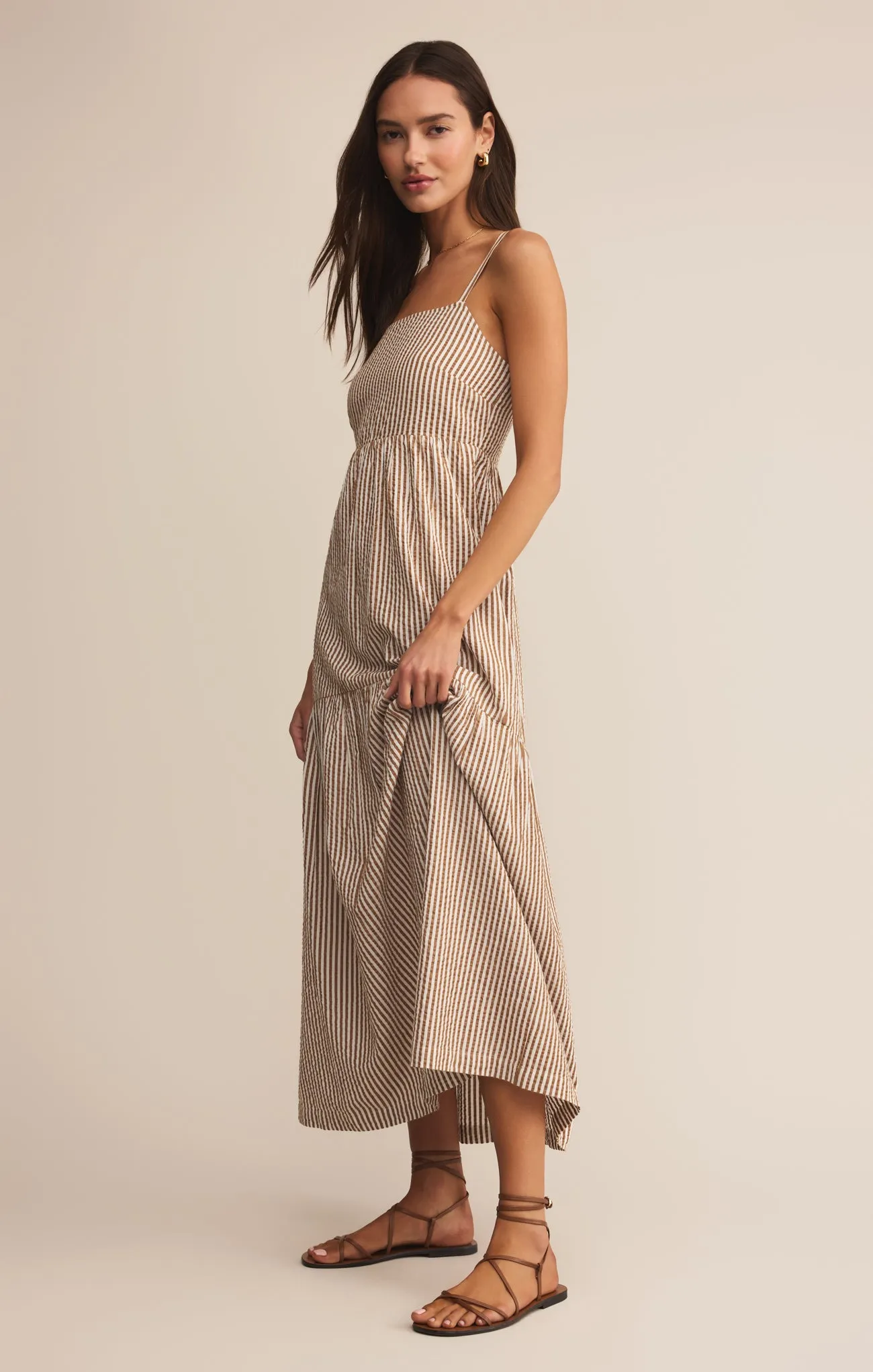 Bali Striped Maxi Dress sold by Z Supply product image thumbnail 3
