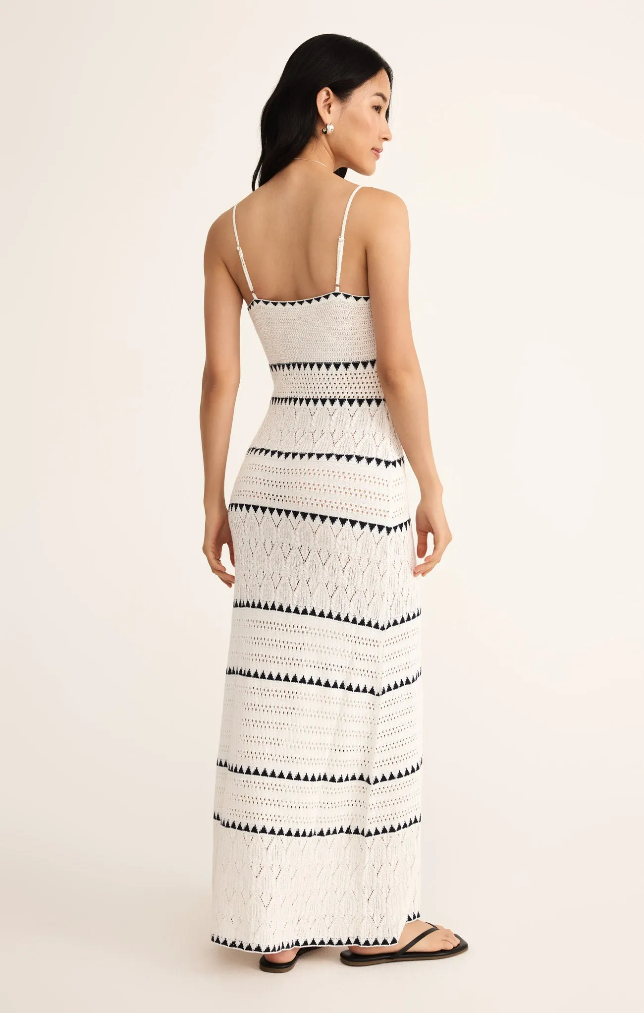 Catamaran Crochet Striped Maxi Dress sold by Z Supply product image thumbnail 2