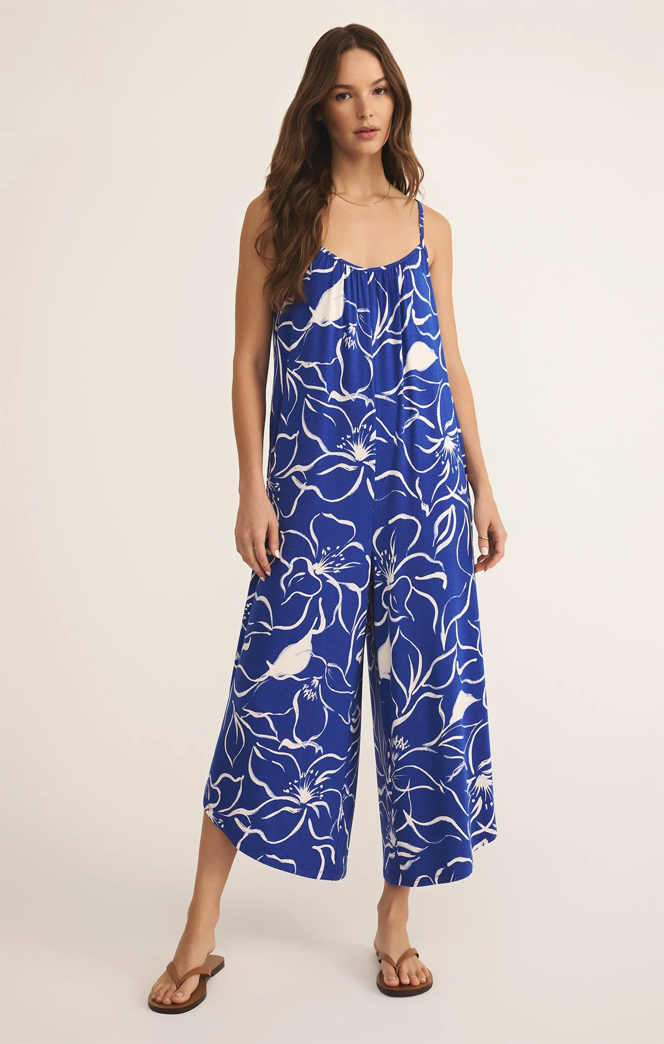 Cala Floral Flared Jumpsuit sold by Z Supply