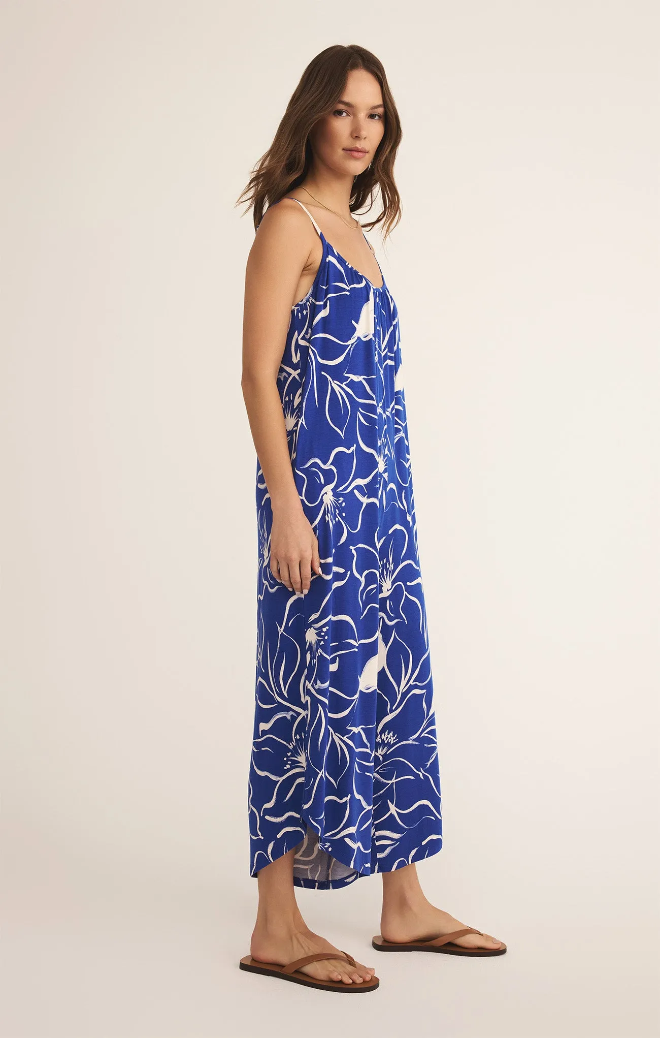 Cala Floral Flared Jumpsuit sold by Z Supply product image thumbnail 3