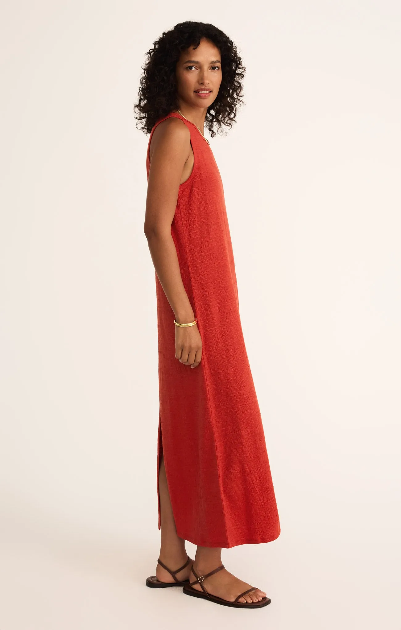 Mystic Modal Rib Midi Dress sold by Z Supply product image thumbnail 3