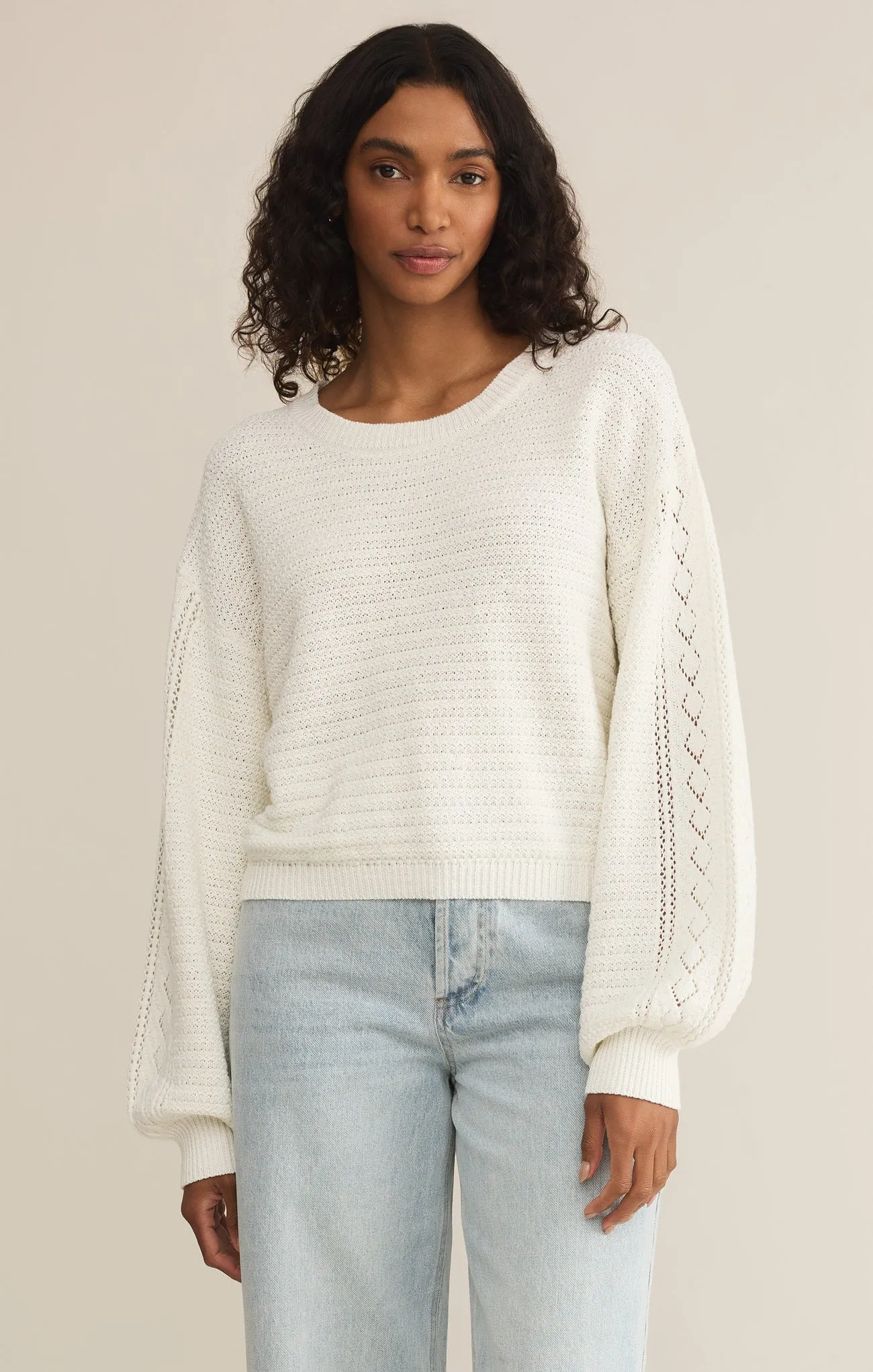 Whitney Crochet Sweater sold by Z Supply
