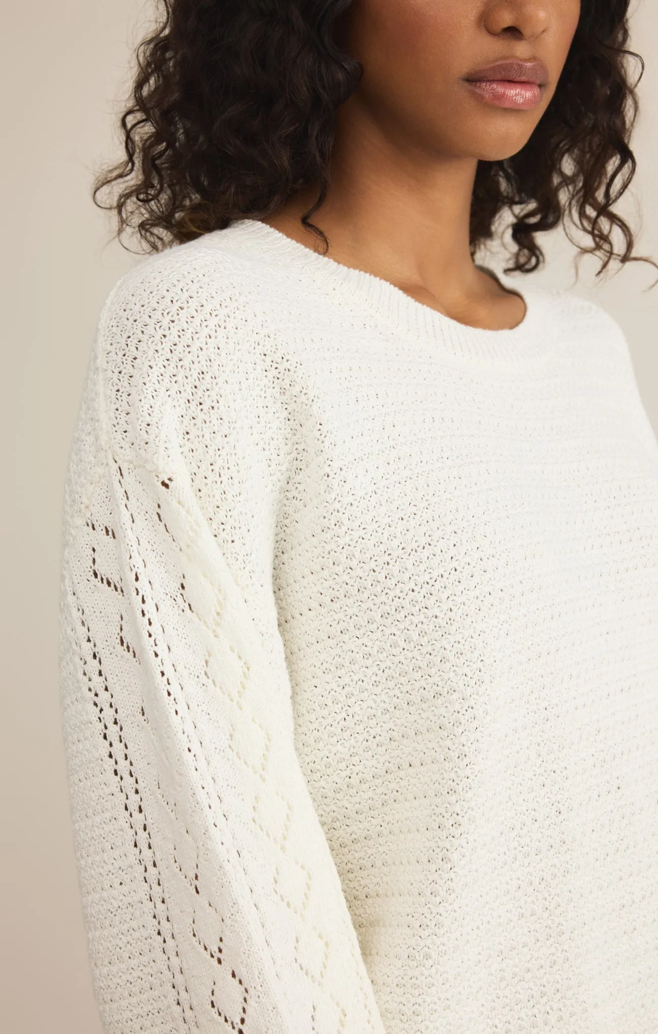 Whitney Crochet Sweater sold by Z Supply product image thumbnail 5