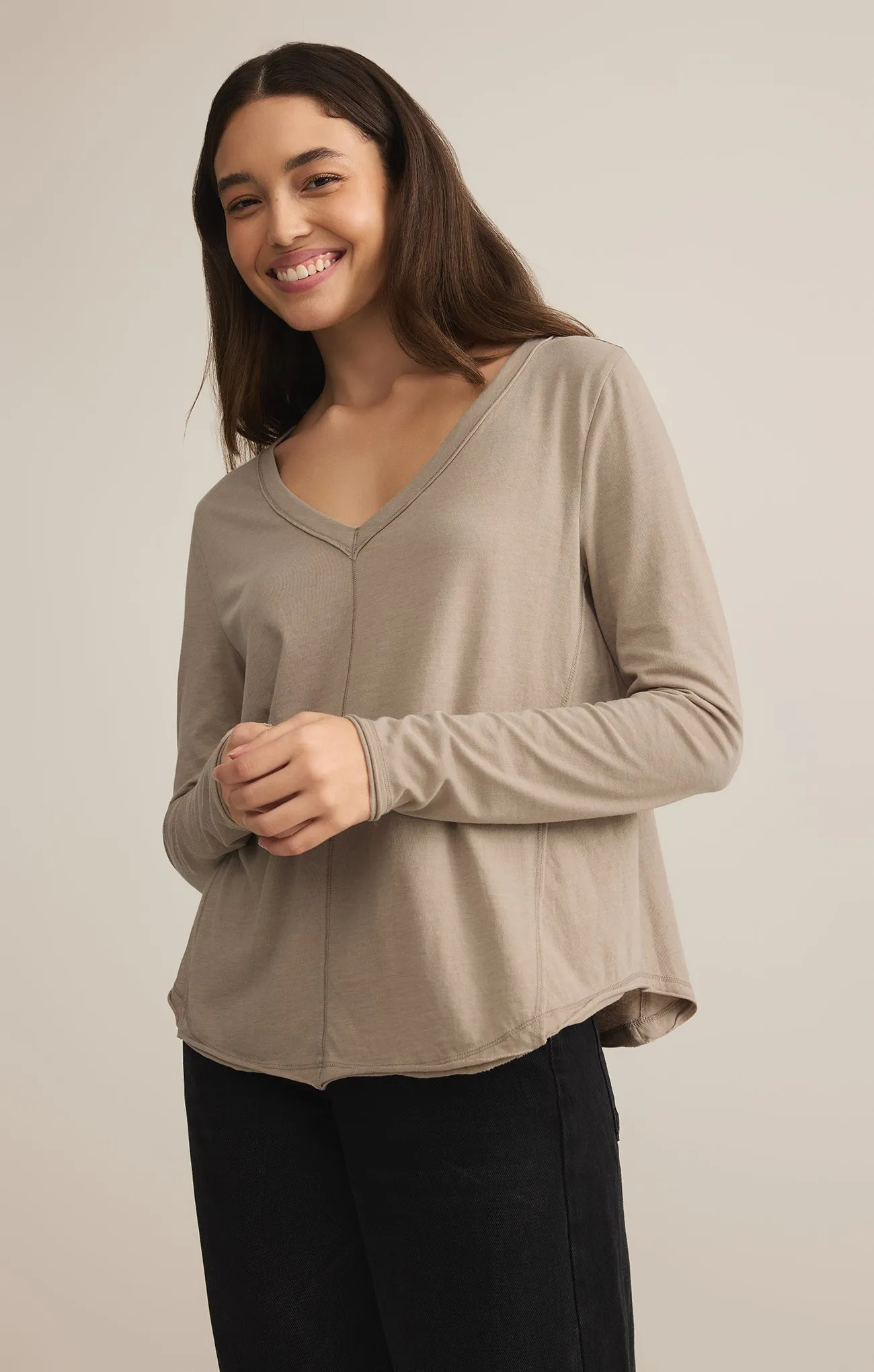 Vail Long Sleeve Tee sold by Z Supply product image thumbnail 3