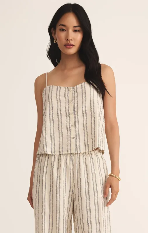 Savoy Stripe Tank sold by Z Supply