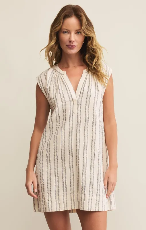 Minna Stripe Tunic Mini Dress sold by Z Supply
