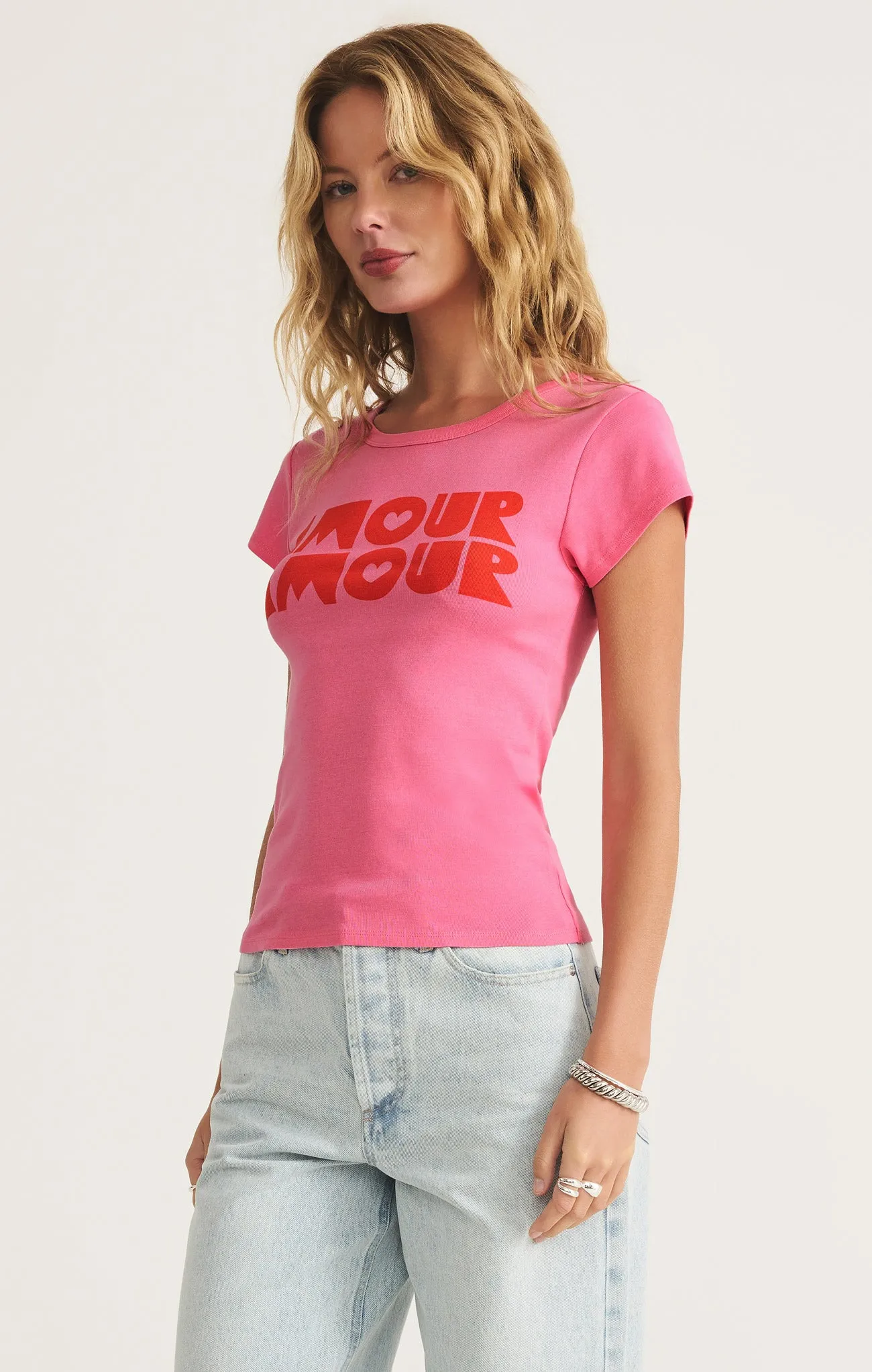 Amour Cheeky Tee sold by Z Supply product image thumbnail 3