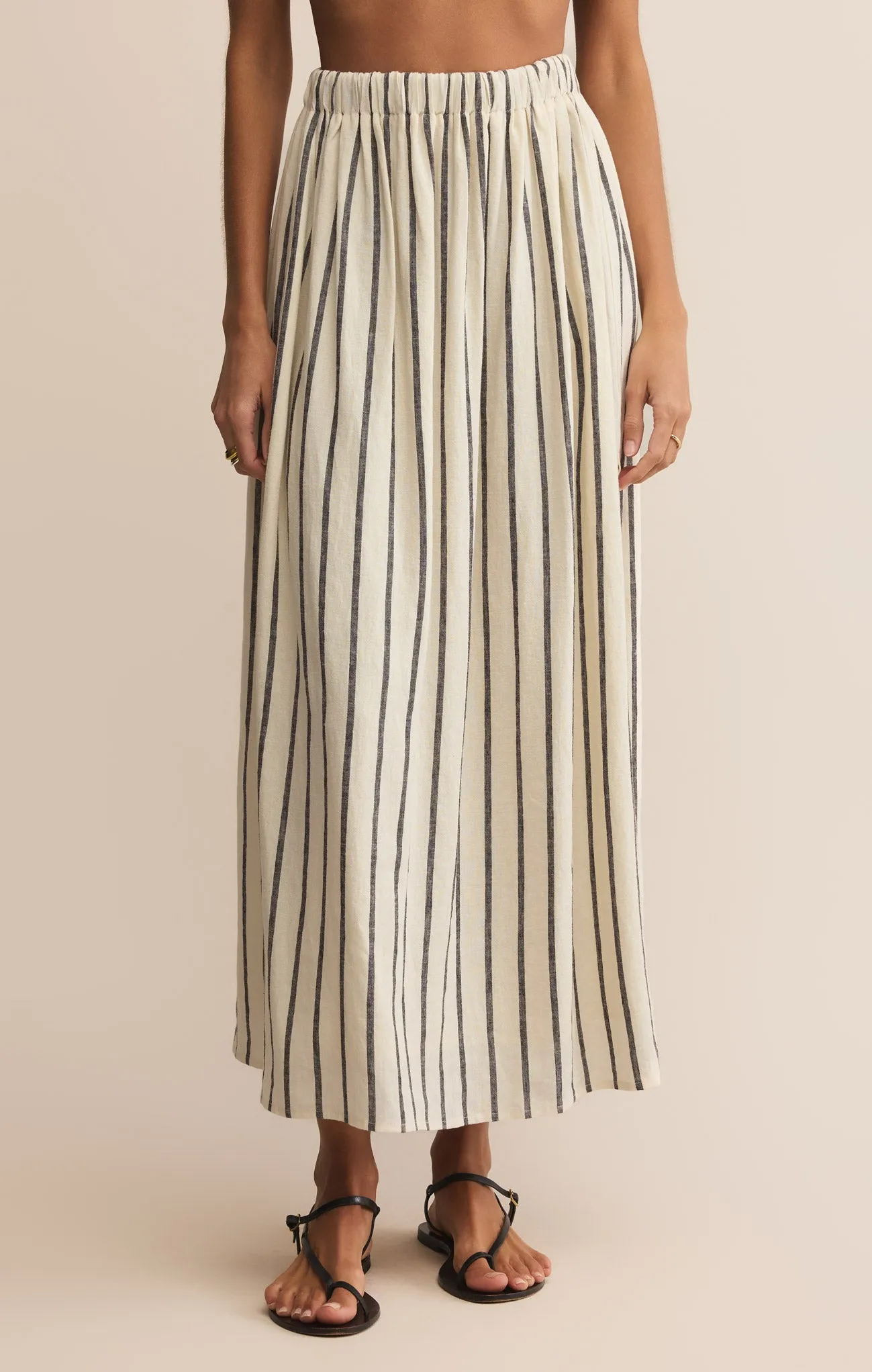 Kassidy Stripe Linen Skirt sold by Z Supply