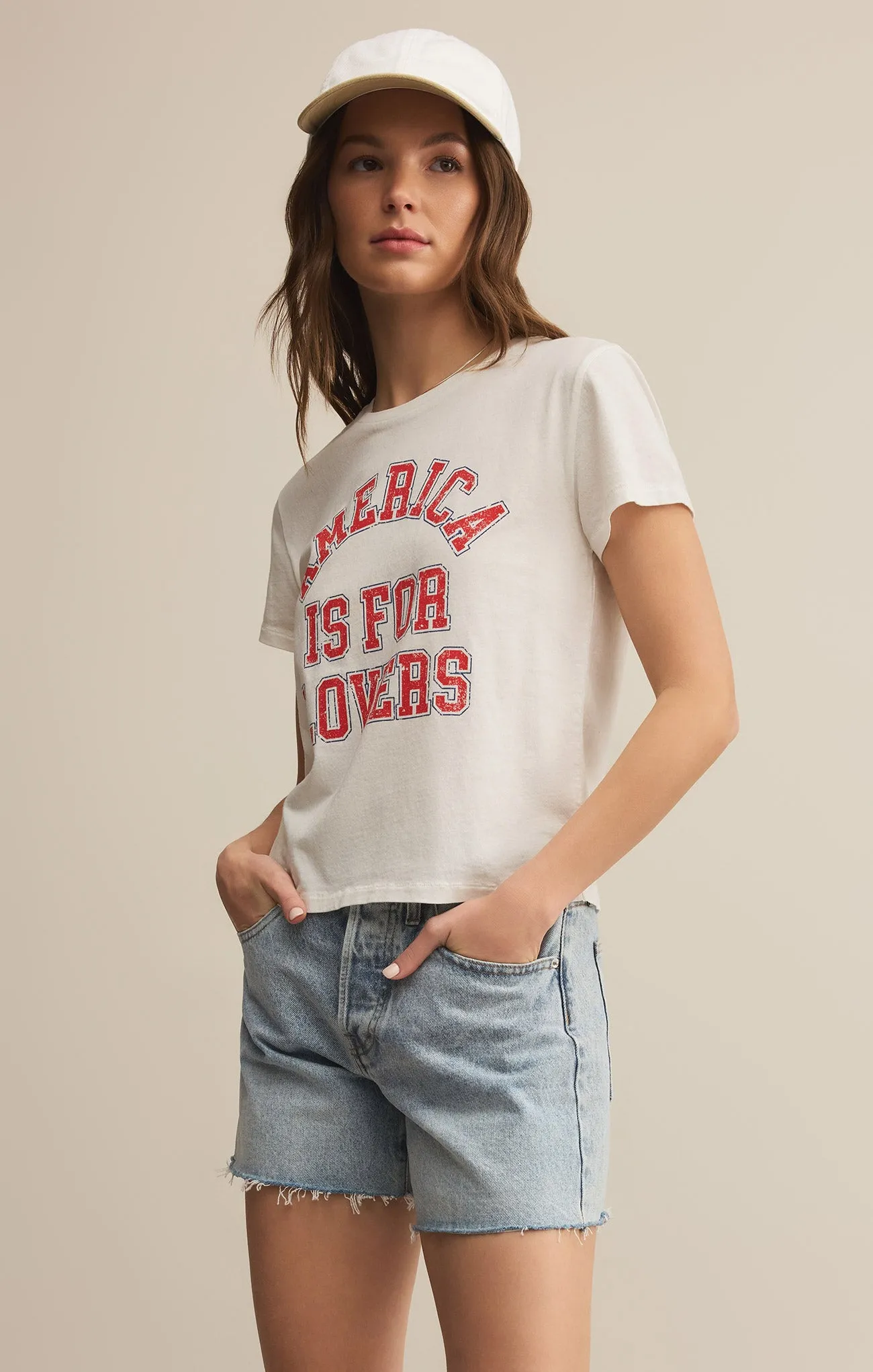 Lovers Tourist Tee sold by Z Supply product image thumbnail 4