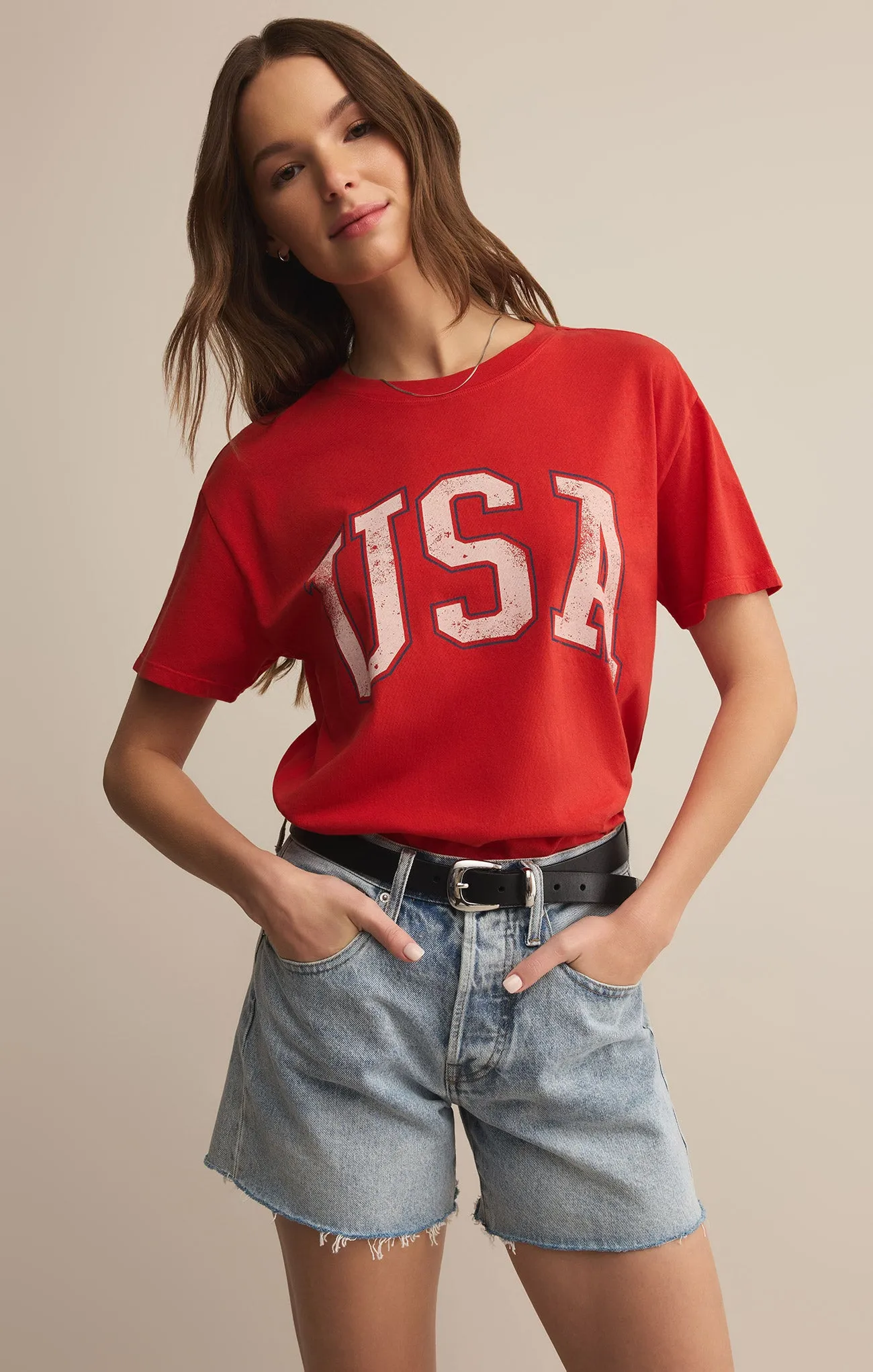 USA Boyfriend Tee sold by Z Supply product image thumbnail 2