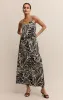 Serendipidity Palm Maxi Skirt sold by Z Supply