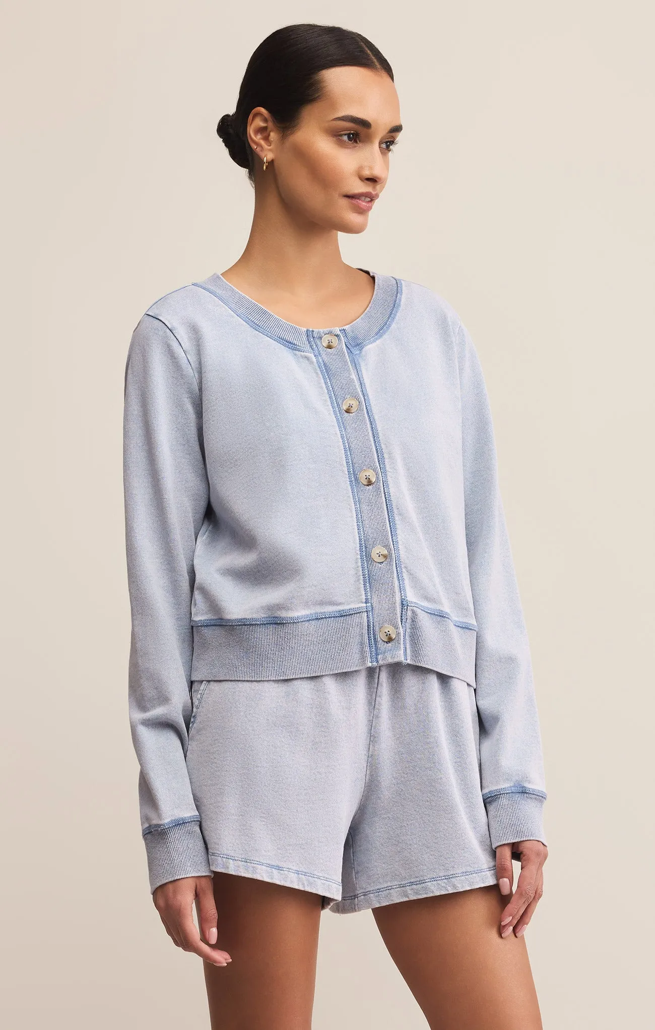 Daily Knit Denim Cardigan sold by Z Supply product image thumbnail 3