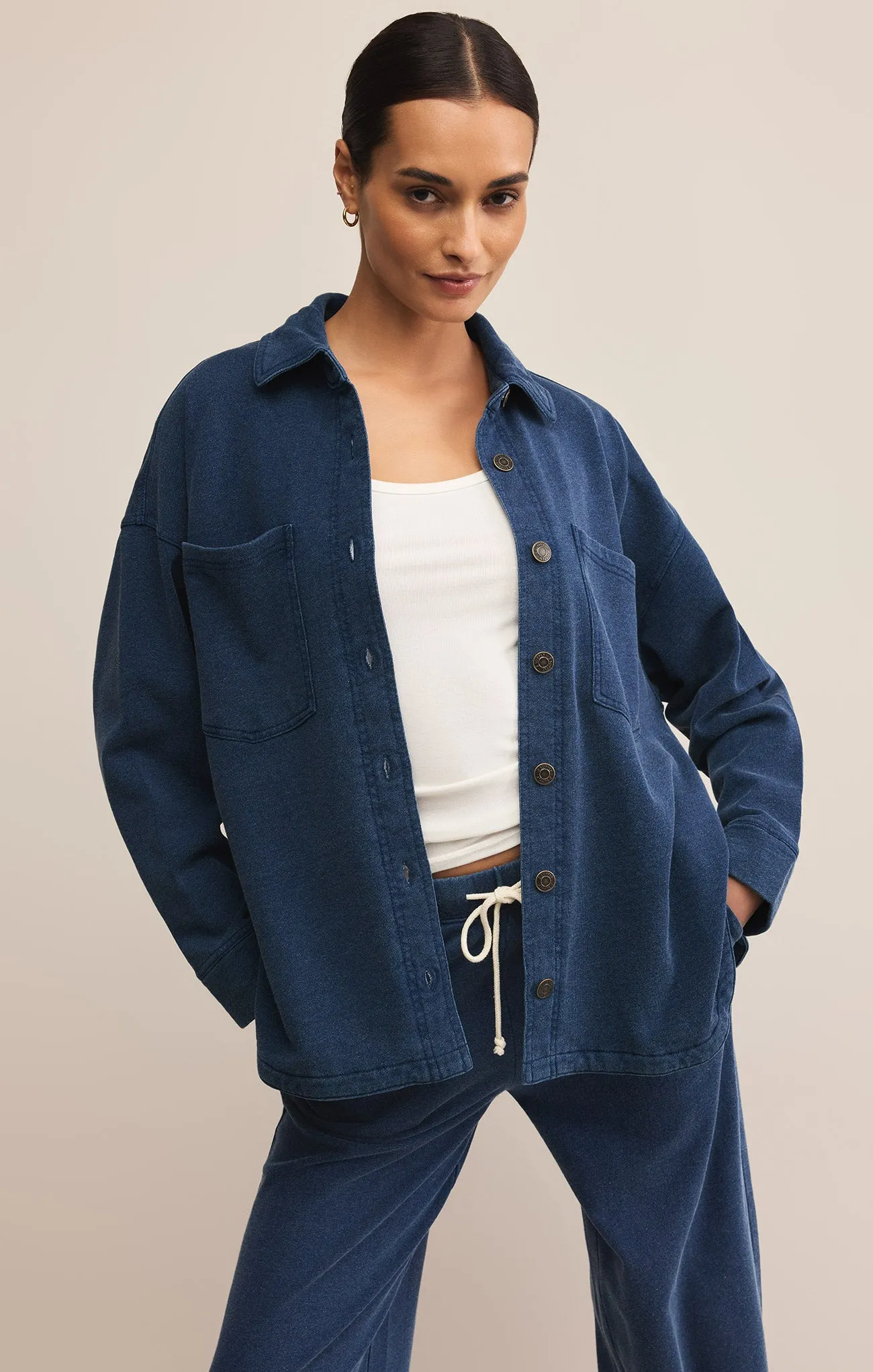 All Day Knit Denim Jacket sold by Z Supply product image thumbnail 5