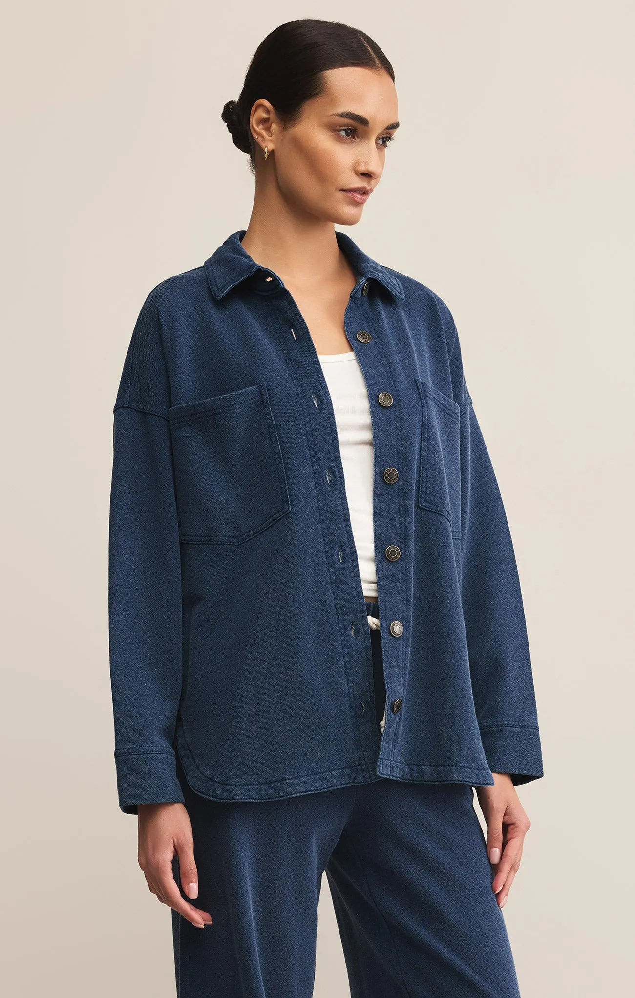 All Day Knit Denim Jacket sold by Z Supply product image thumbnail 3
