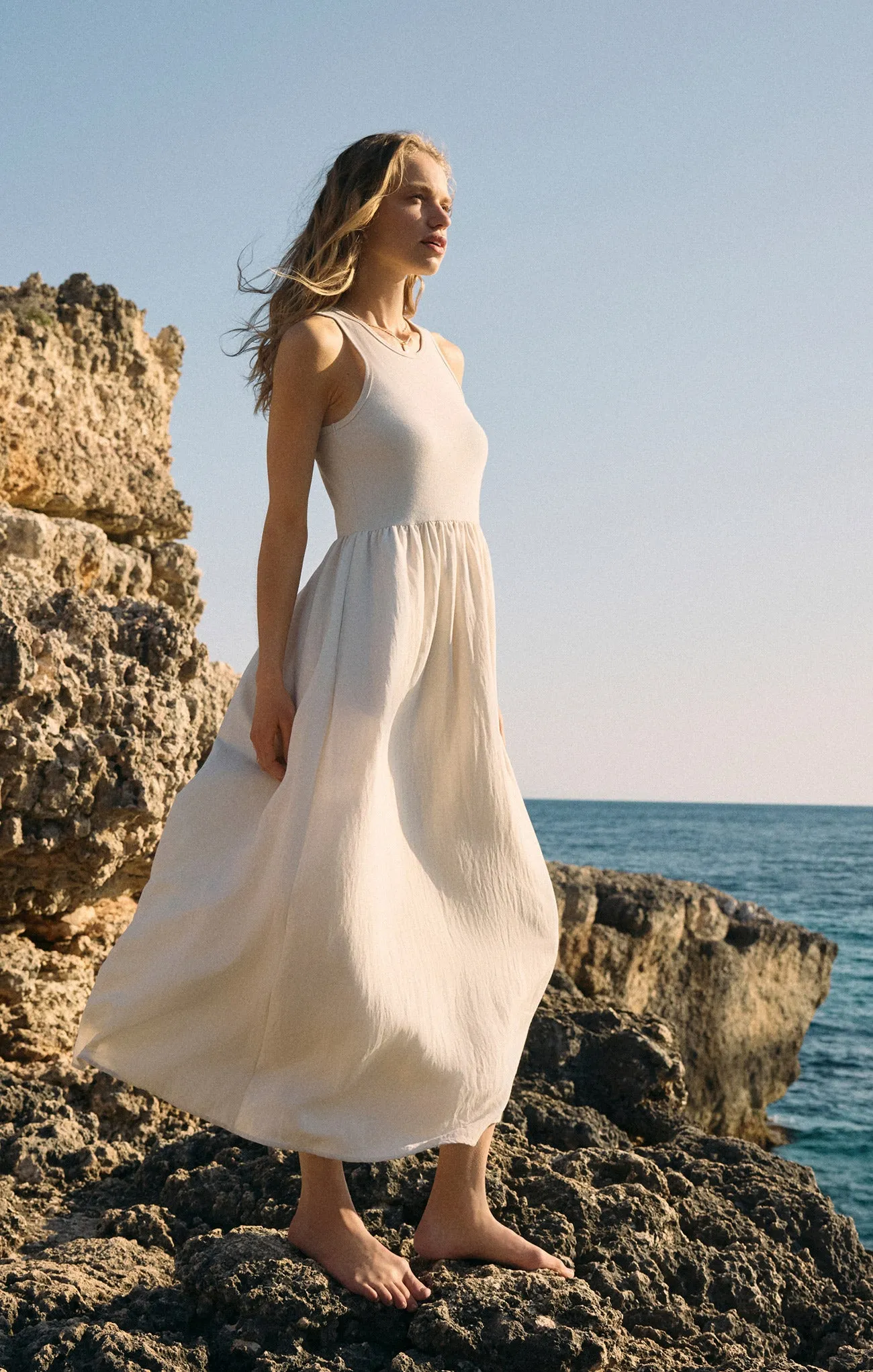 Charlotte Rib Midi Dress sold by Z Supply