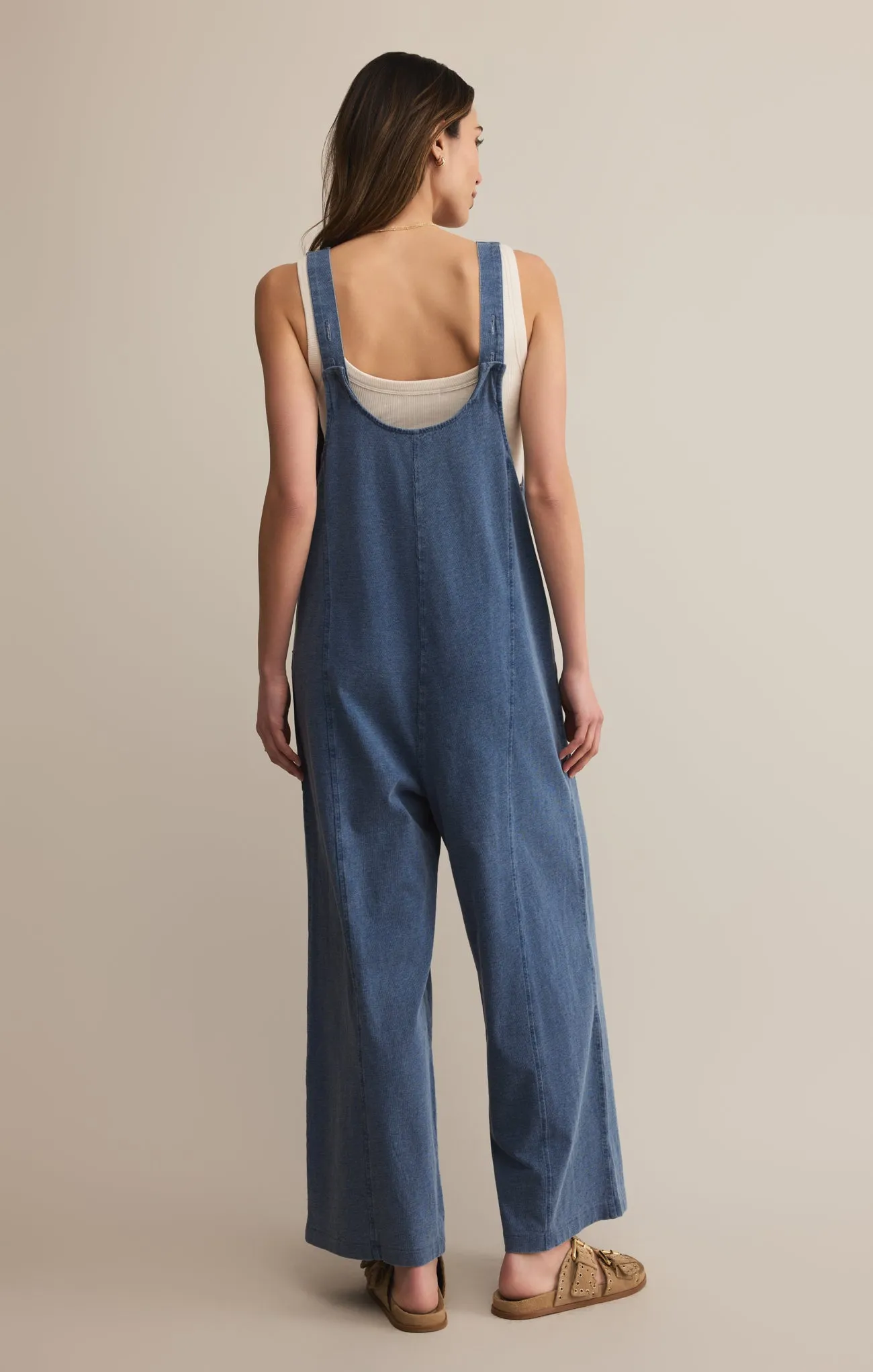 Everyday Jersey Denim Jumpsuit sold by Z Supply product image thumbnail 2