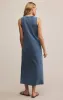 Coastline Jersey Denim Dress sold by Z Supply