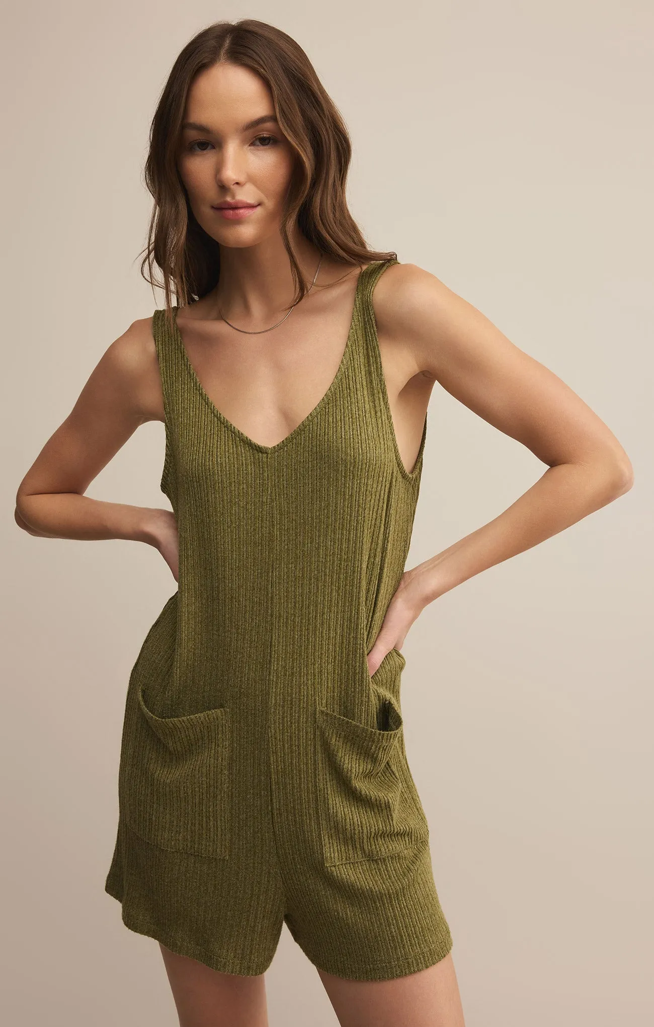 Homestead Knit Romper sold by Z Supply product image thumbnail 5