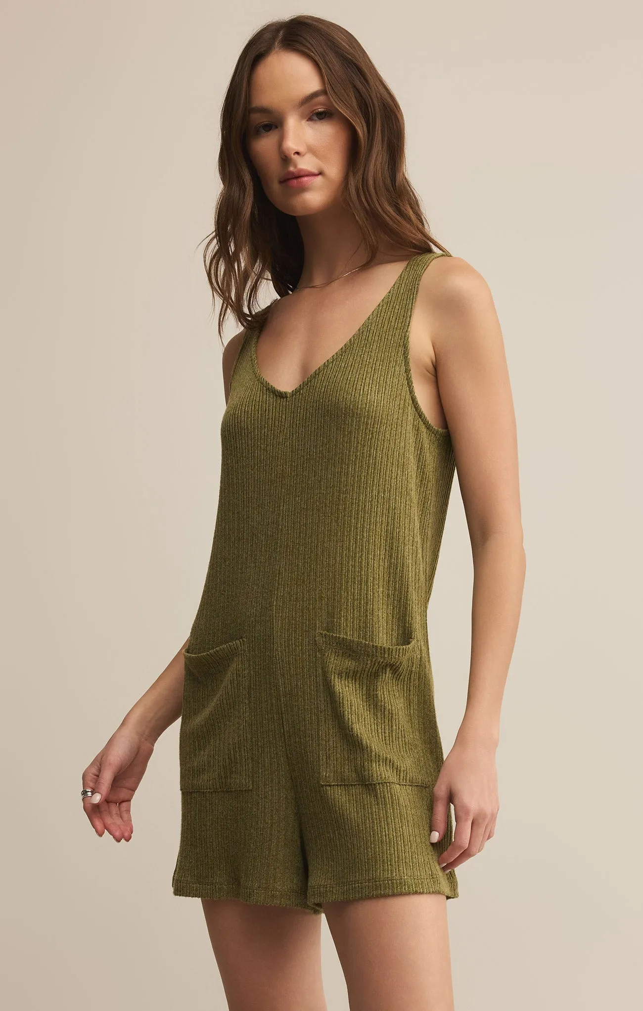 Homestead Knit Romper sold by Z Supply product image thumbnail 3