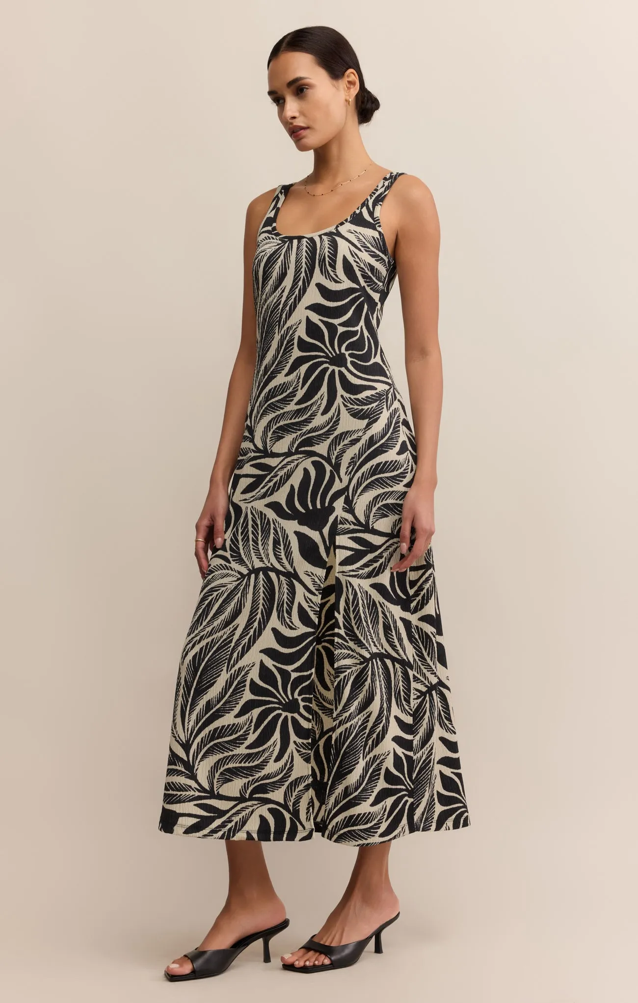 Polanco Palm Midi Dress sold by Z Supply product image thumbnail 3
