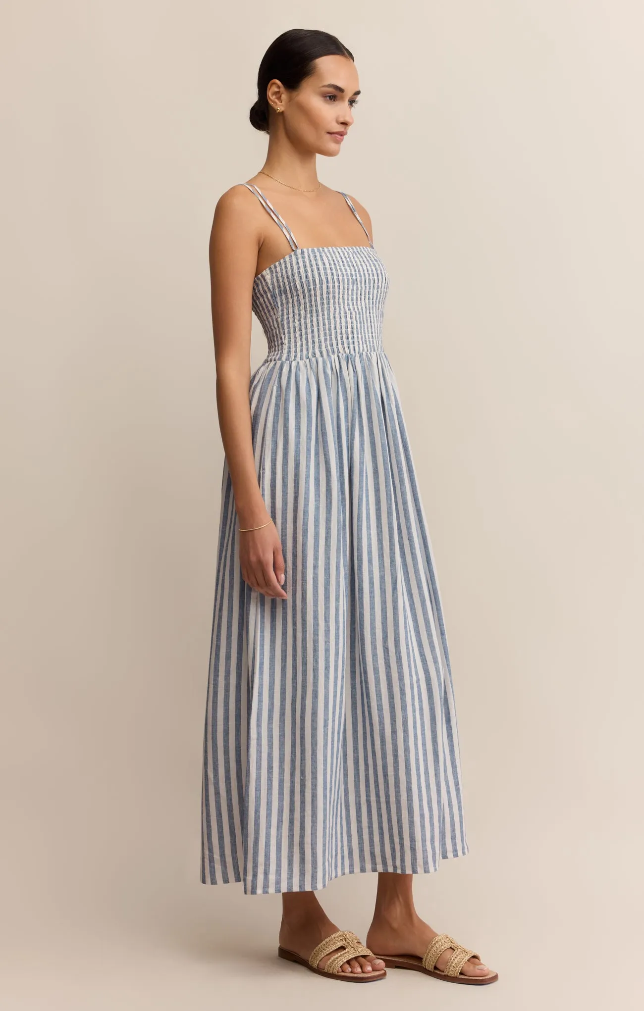 Nadine Striped Maxi Dress sold by Z Supply product image thumbnail 5